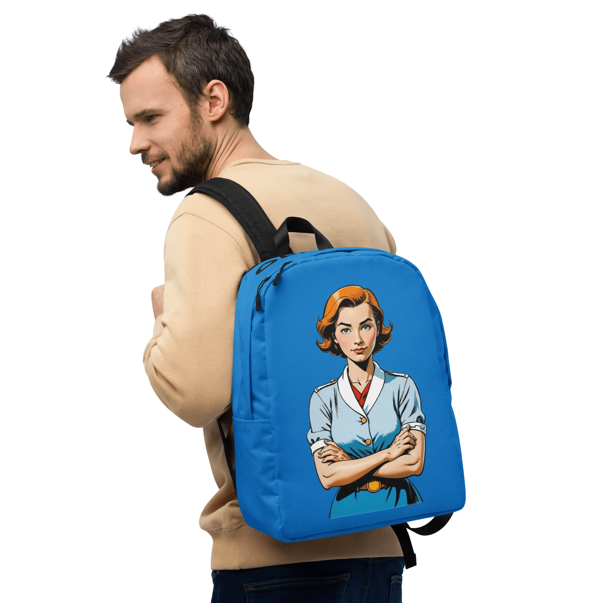 Rucksack "Oh, really?", verschiedene Farben - Blau - flyliving