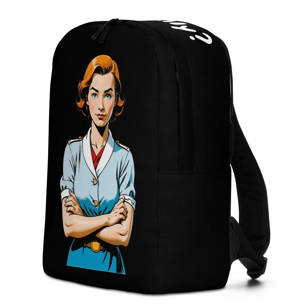 Rucksack "Oh, really?", verschiedene Farben - Schwarz - flyliving