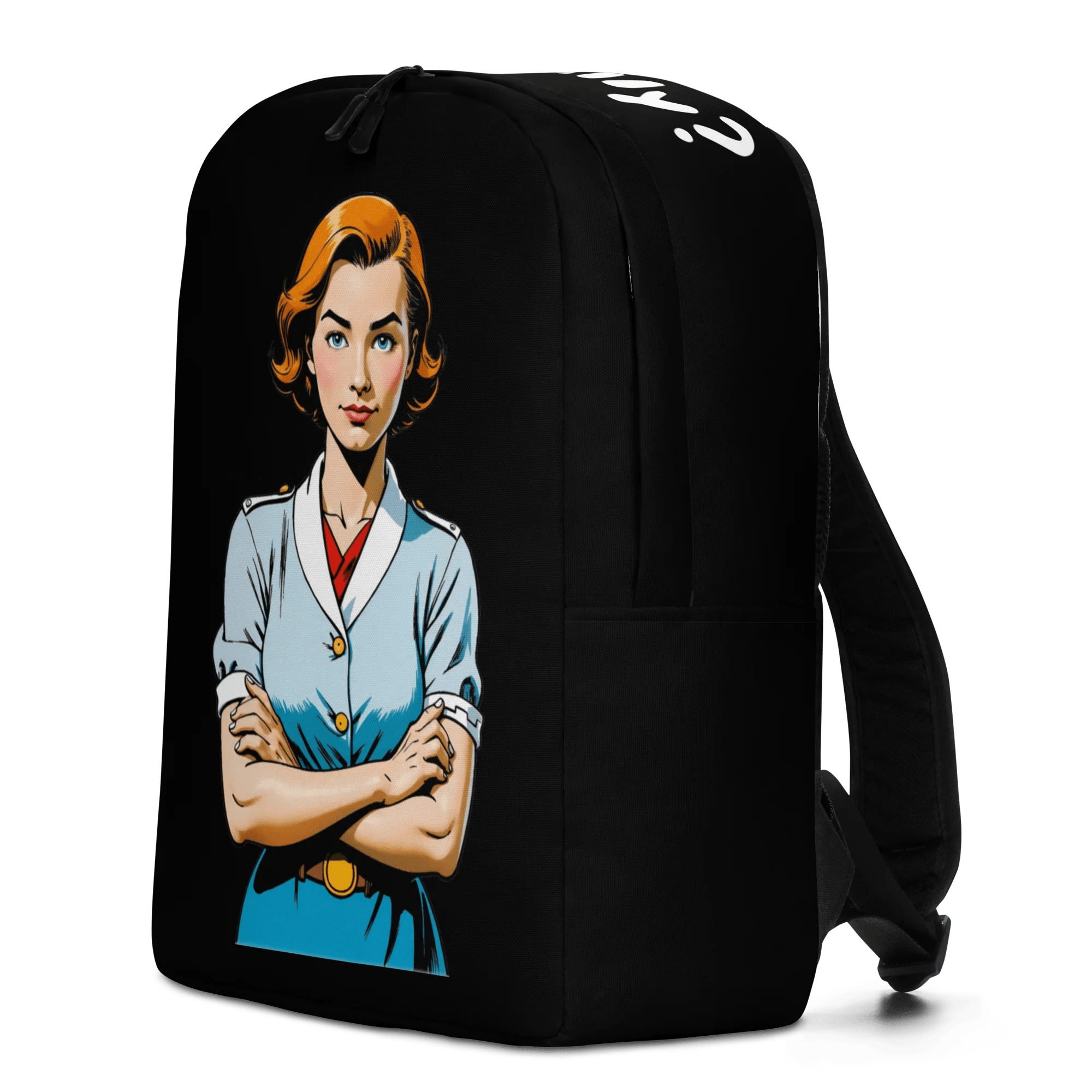 Rucksack "Oh, really?", verschiedene Farben - Schwarz - flyliving