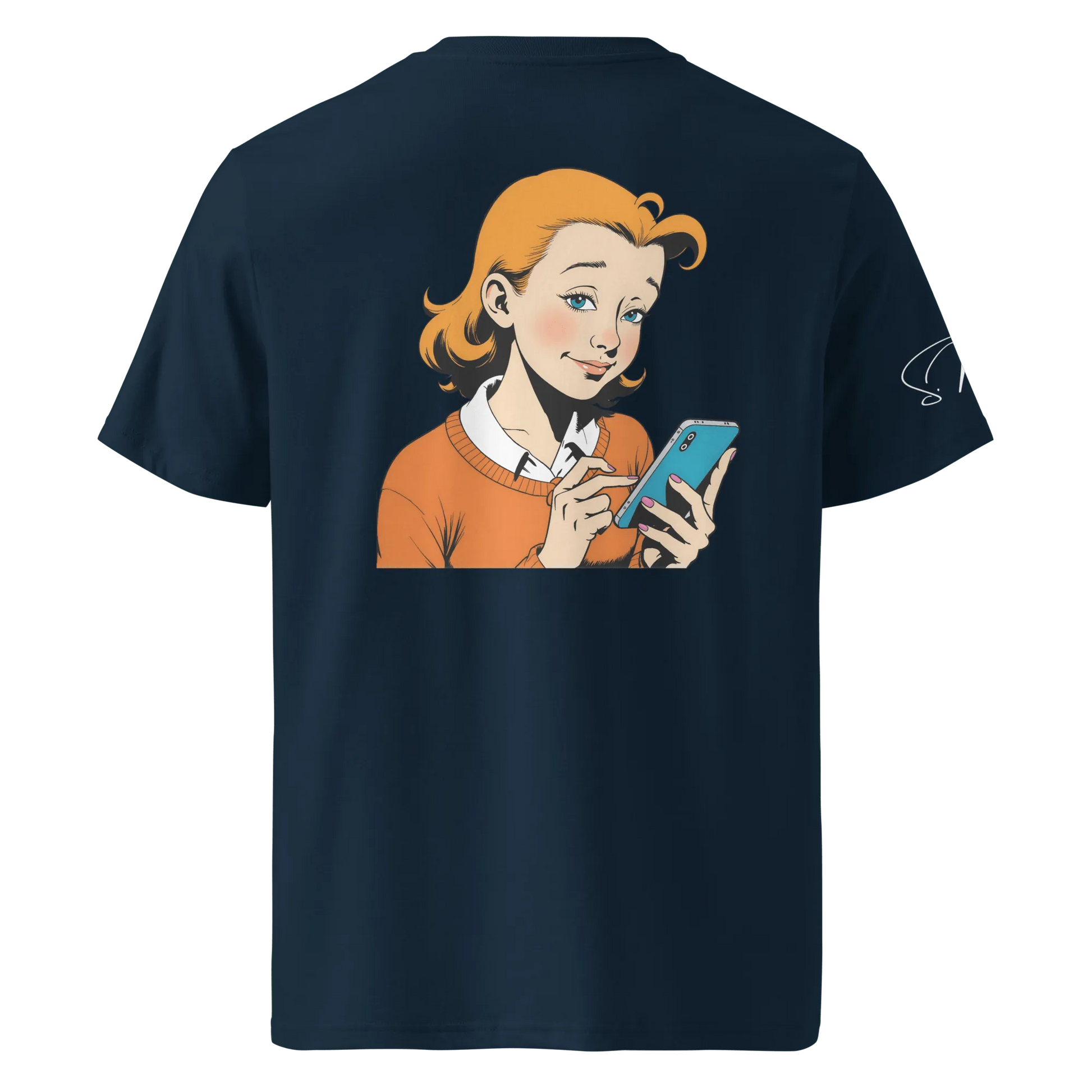 T-Shirt "be social" - T-Shirt - flyliving