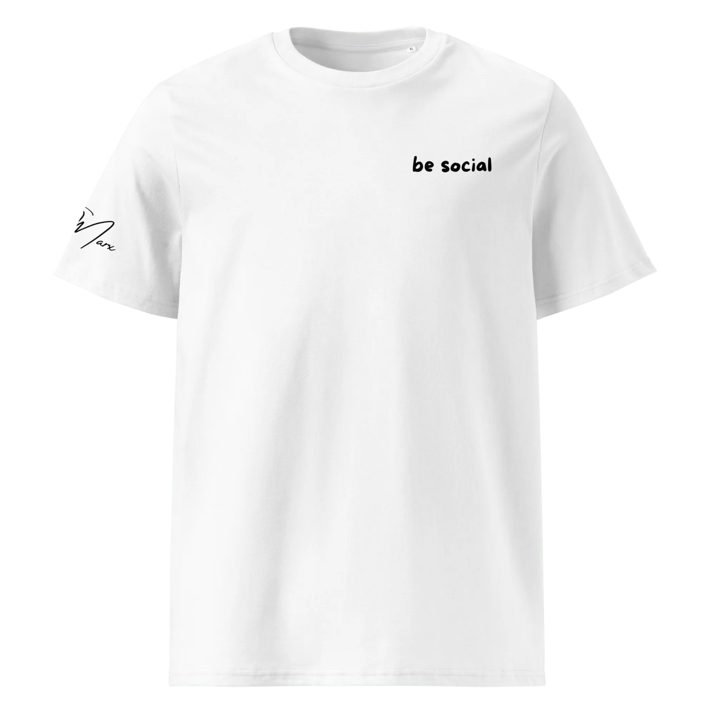 T-Shirt "be social" - T-Shirt - flyliving