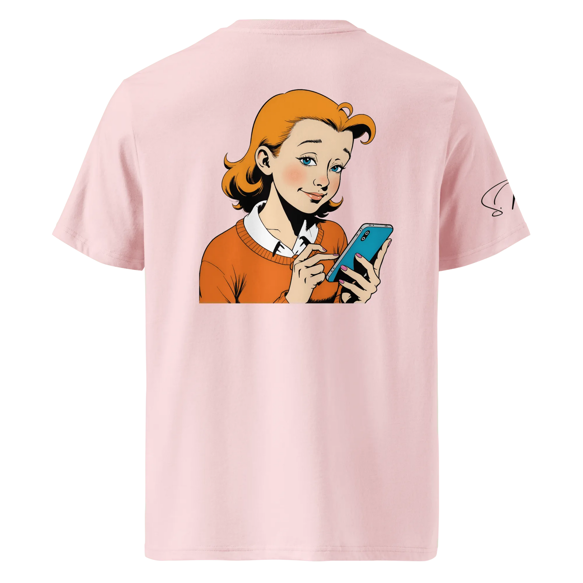T-Shirt "be social" - T-Shirt - flyliving