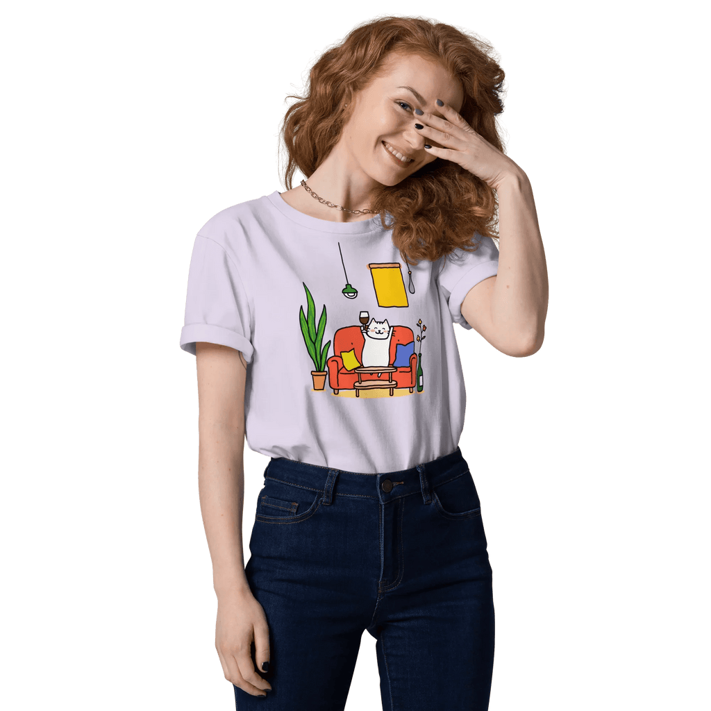T-Shirt "drunky cat one", verschiedene Farben flyliving