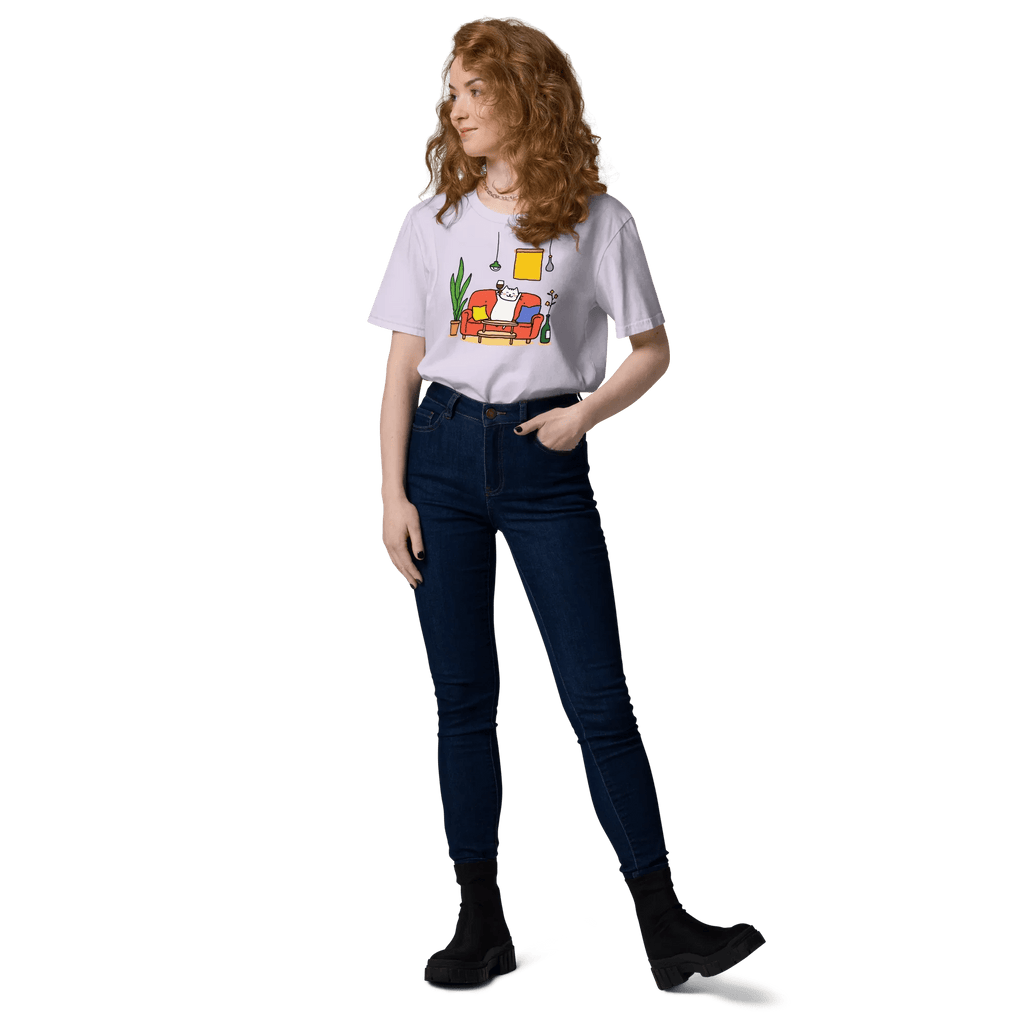 T-Shirt "drunky cat one", verschiedene Farben flyliving