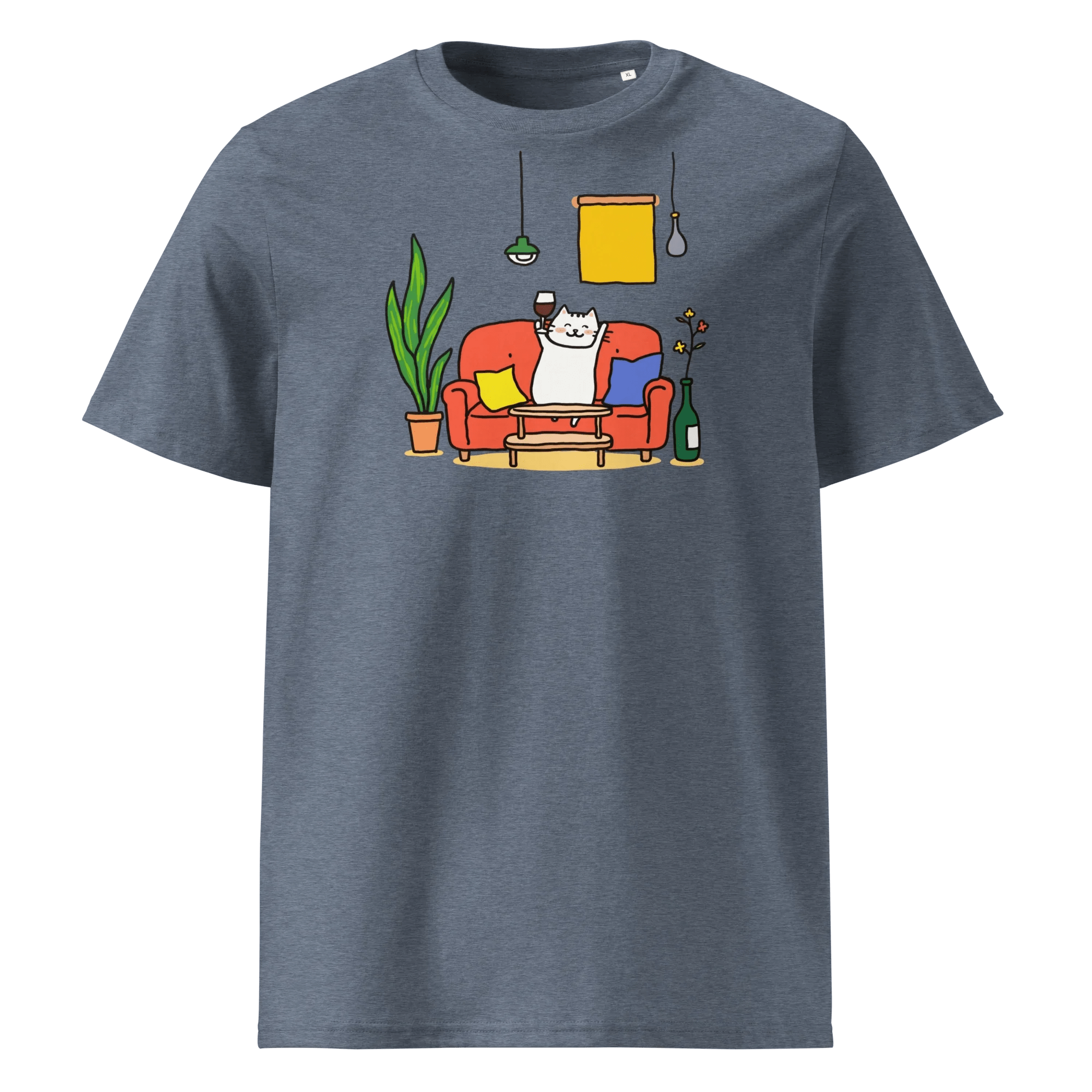 T-Shirt "drunky cat one", verschiedene Farben flyliving