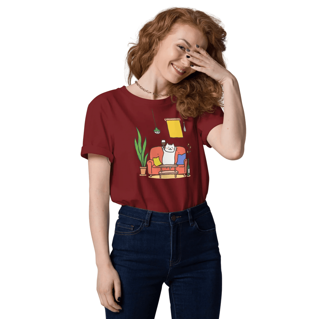T-Shirt "drunky cat one", verschiedene Farben flyliving