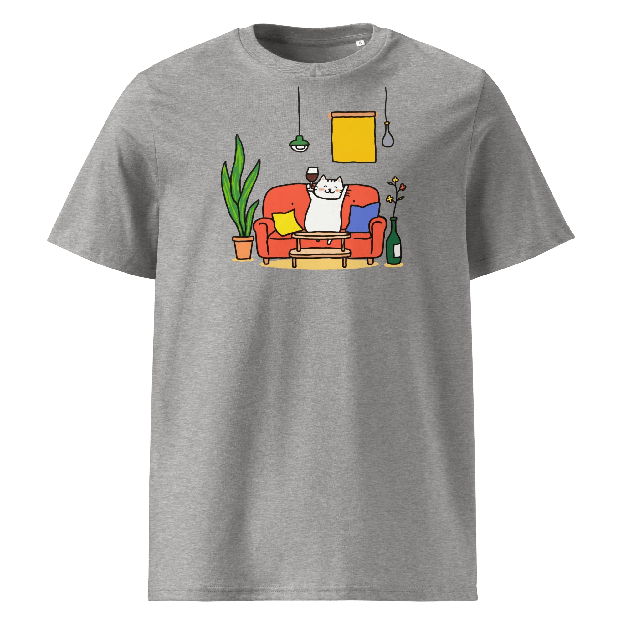 T-Shirt "drunky cat one", verschiedene Farben flyliving