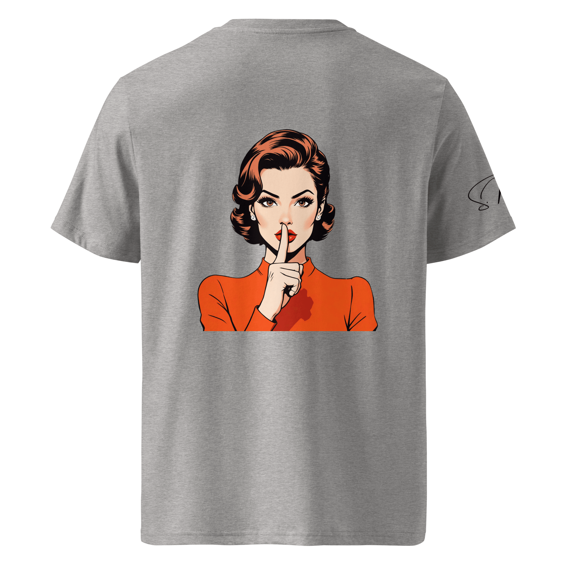 T-Shirt "shhh" - T-Shirt - flyliving