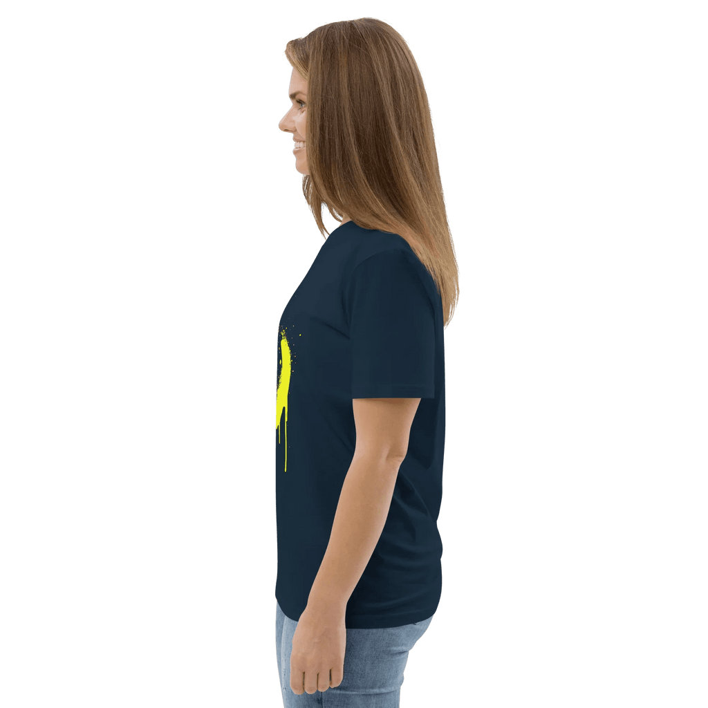 T-Shirt "SMILE", Frontprint - T-Shirt - flyliving