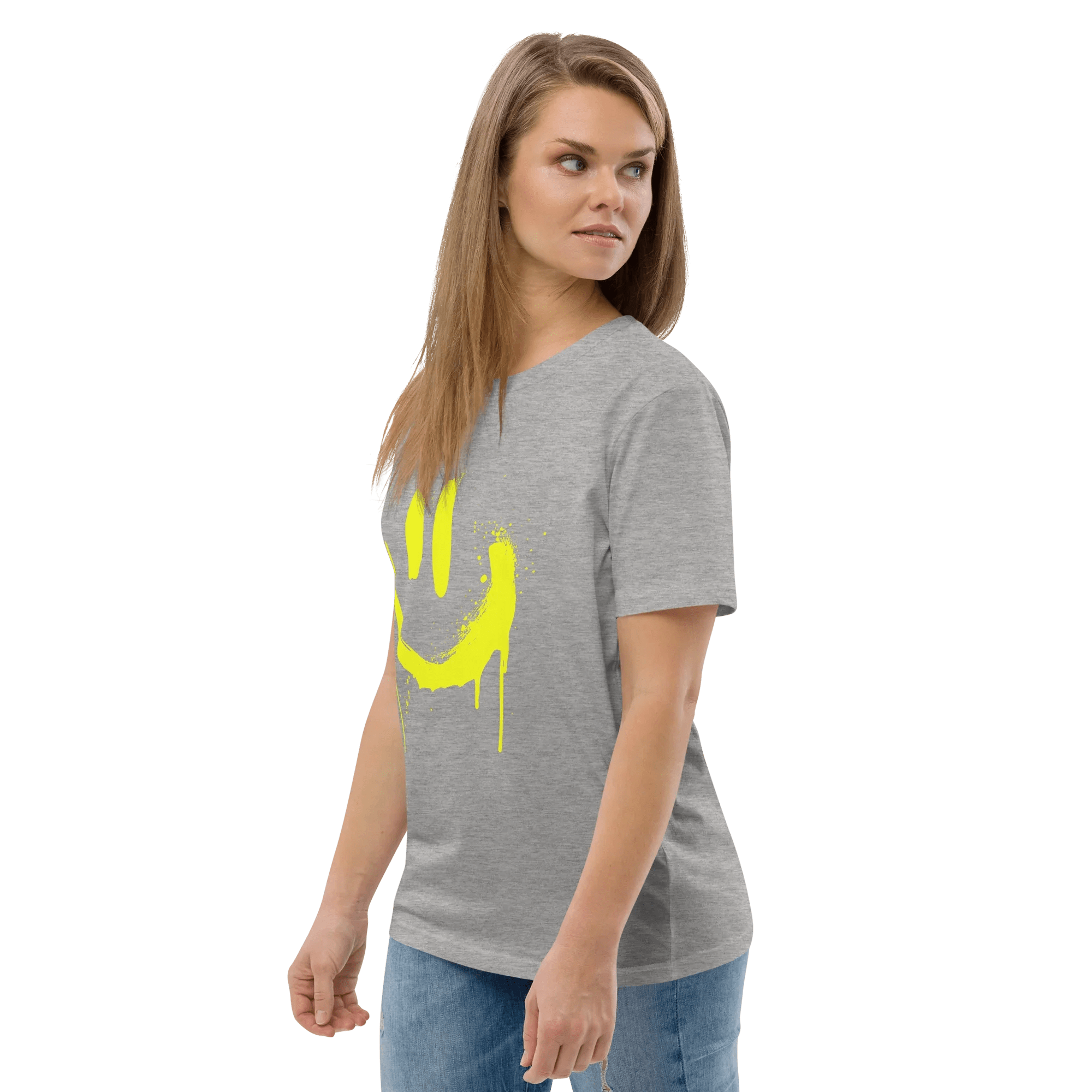 T-Shirt "SMILE", Frontprint - T-Shirt - flyliving