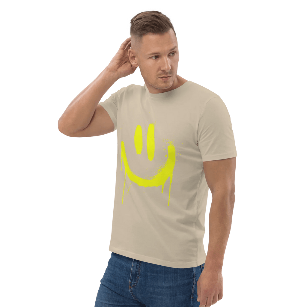 T-Shirt "SMILE", Frontprint - T-Shirt - flyliving