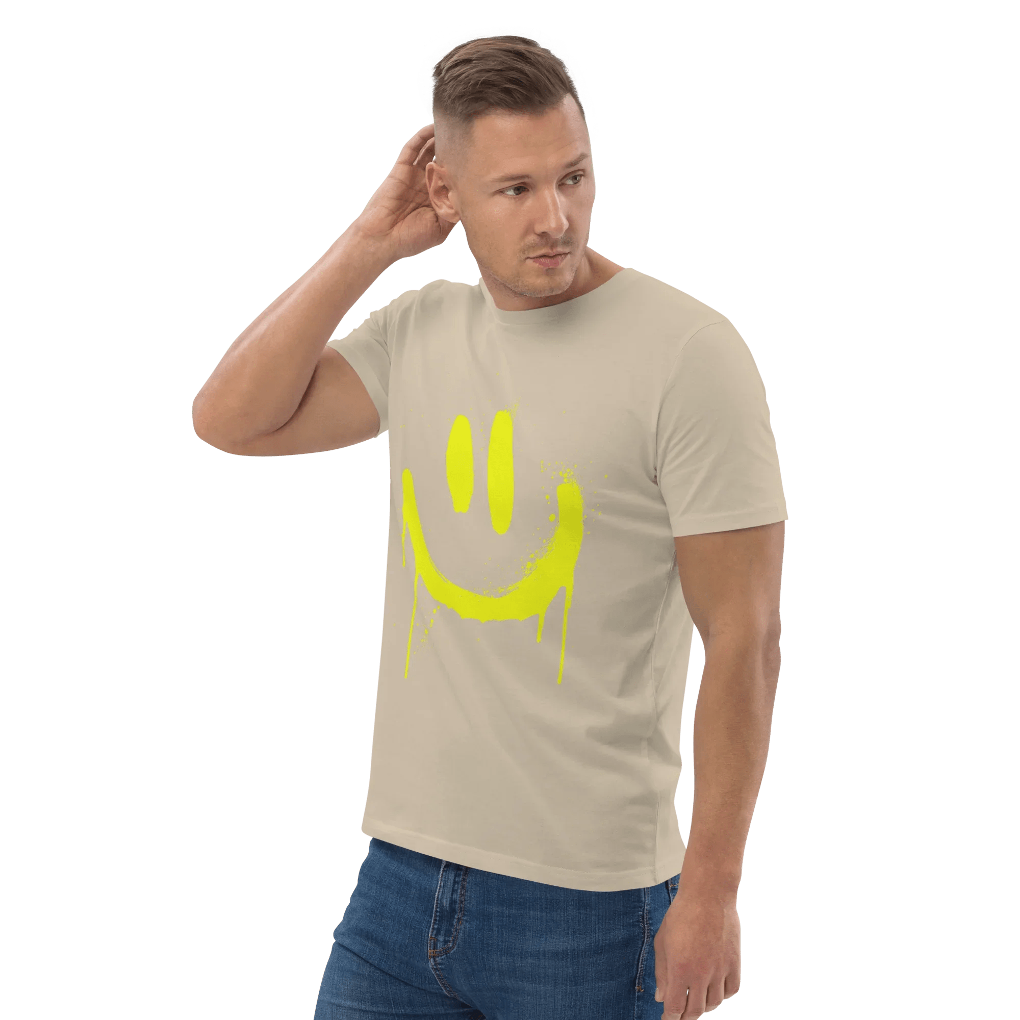 T-Shirt "SMILE", Frontprint - T-Shirt - flyliving