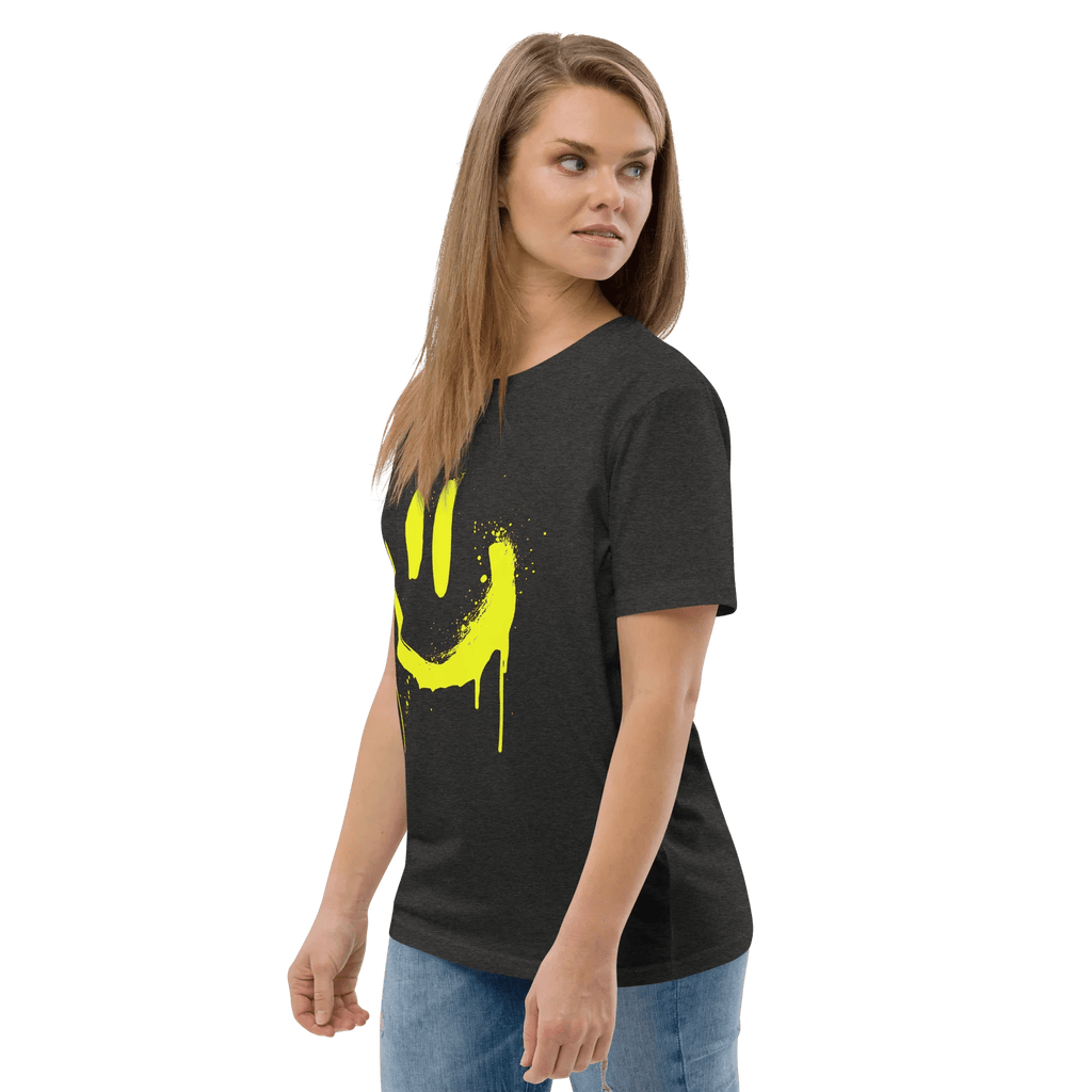 T-Shirt "SMILE", Frontprint - T-Shirt - flyliving
