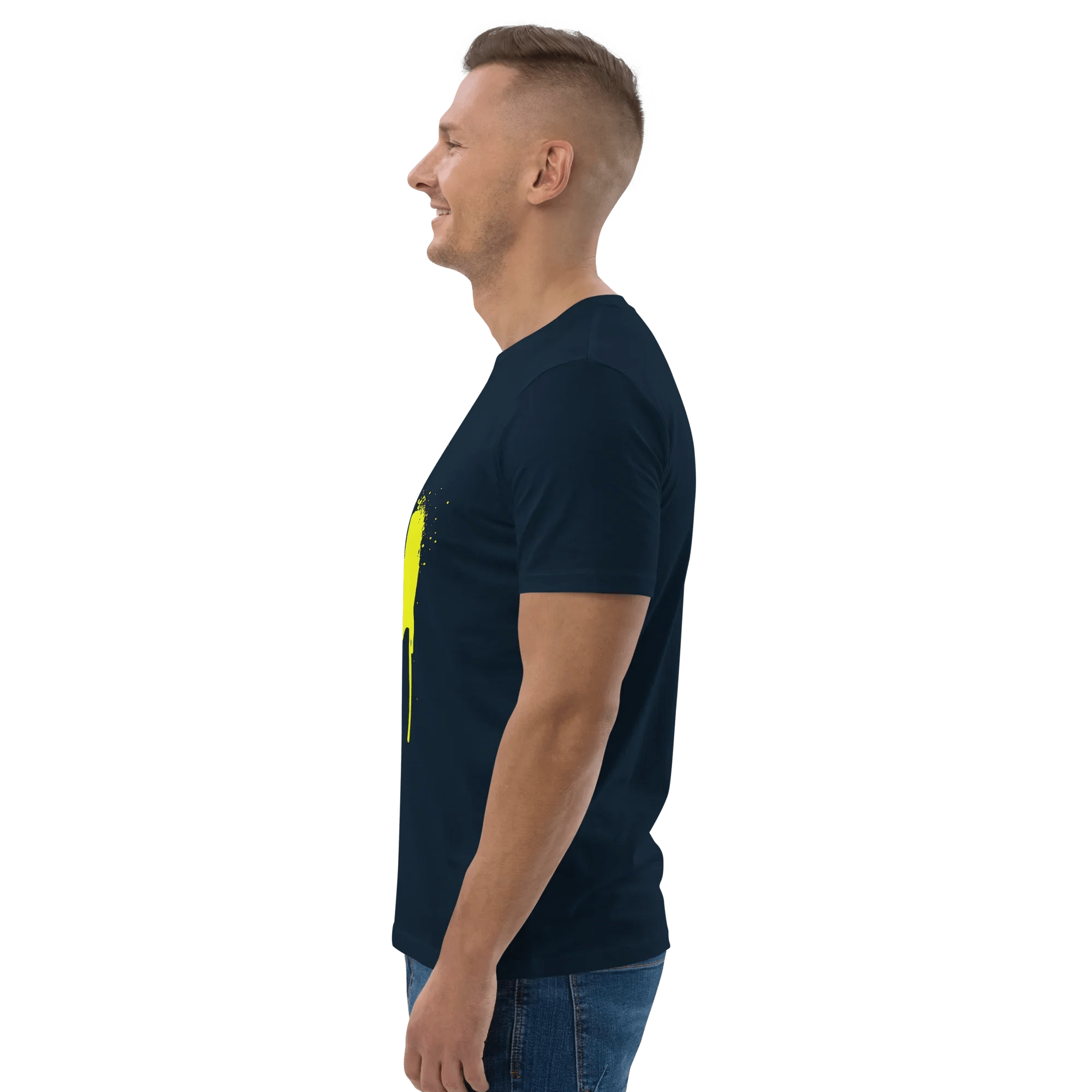 T-Shirt "SMILE", Frontprint - T-Shirt - flyliving