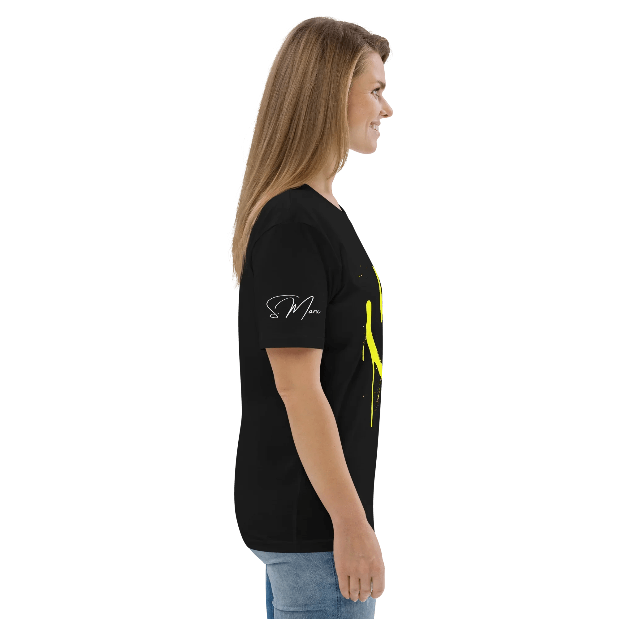 T-Shirt "SMILE", Frontprint - T-Shirt - flyliving