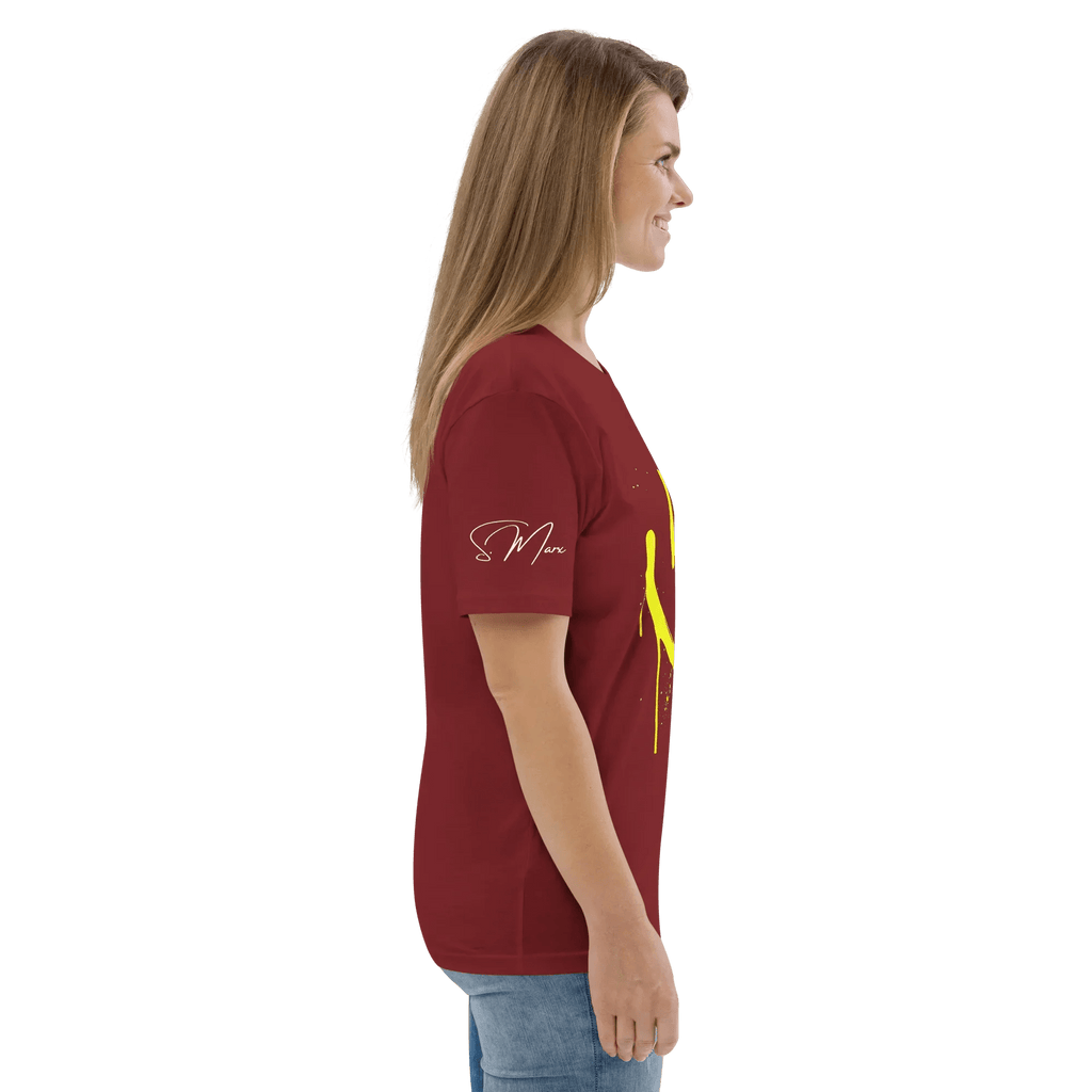 T-Shirt "SMILE", Frontprint - T-Shirt - flyliving