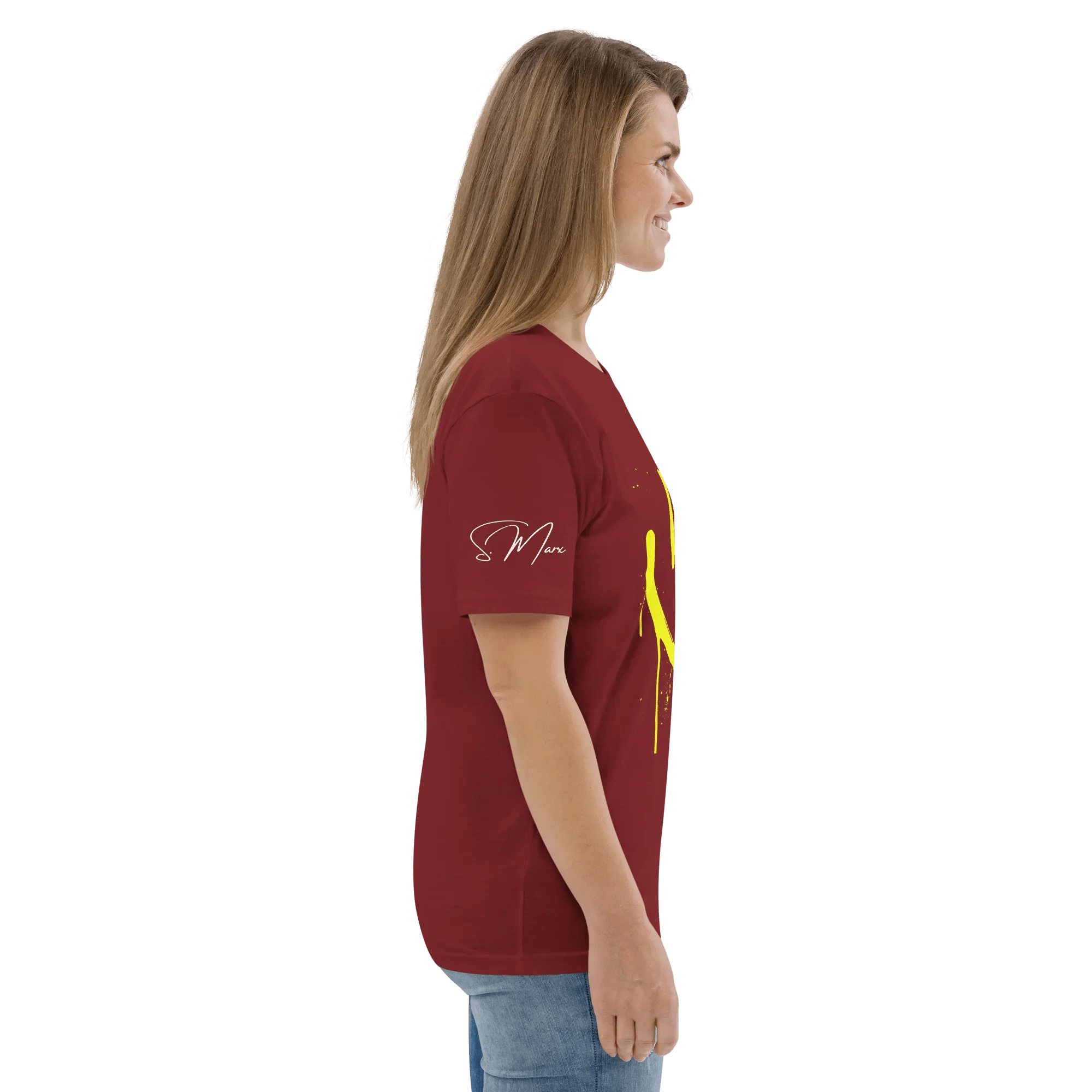T-Shirt "SMILE", Frontprint - T-Shirt - flyliving