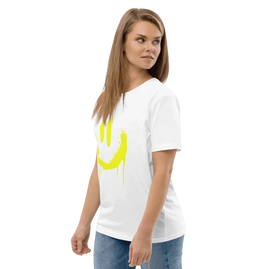 T-Shirt "SMILE", Frontprint - T-Shirt - flyliving