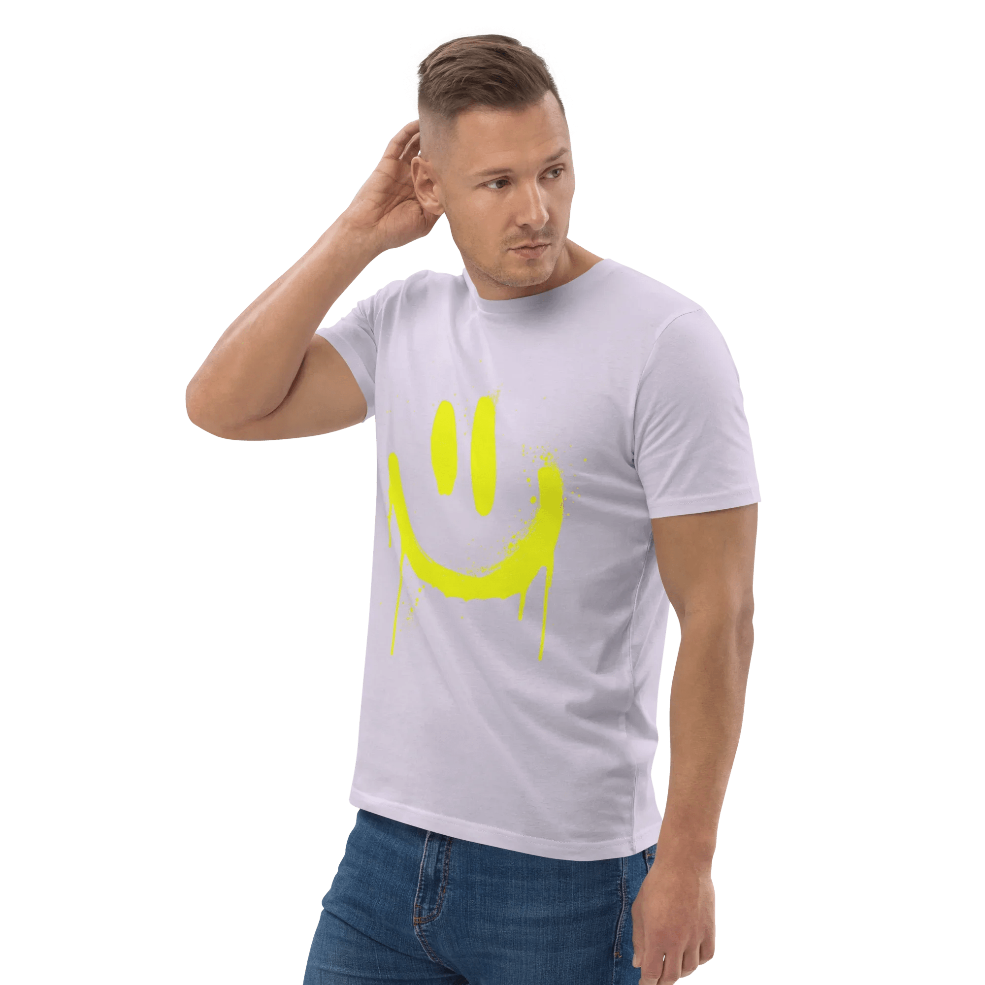 T-Shirt "SMILE", Frontprint - T-Shirt - flyliving