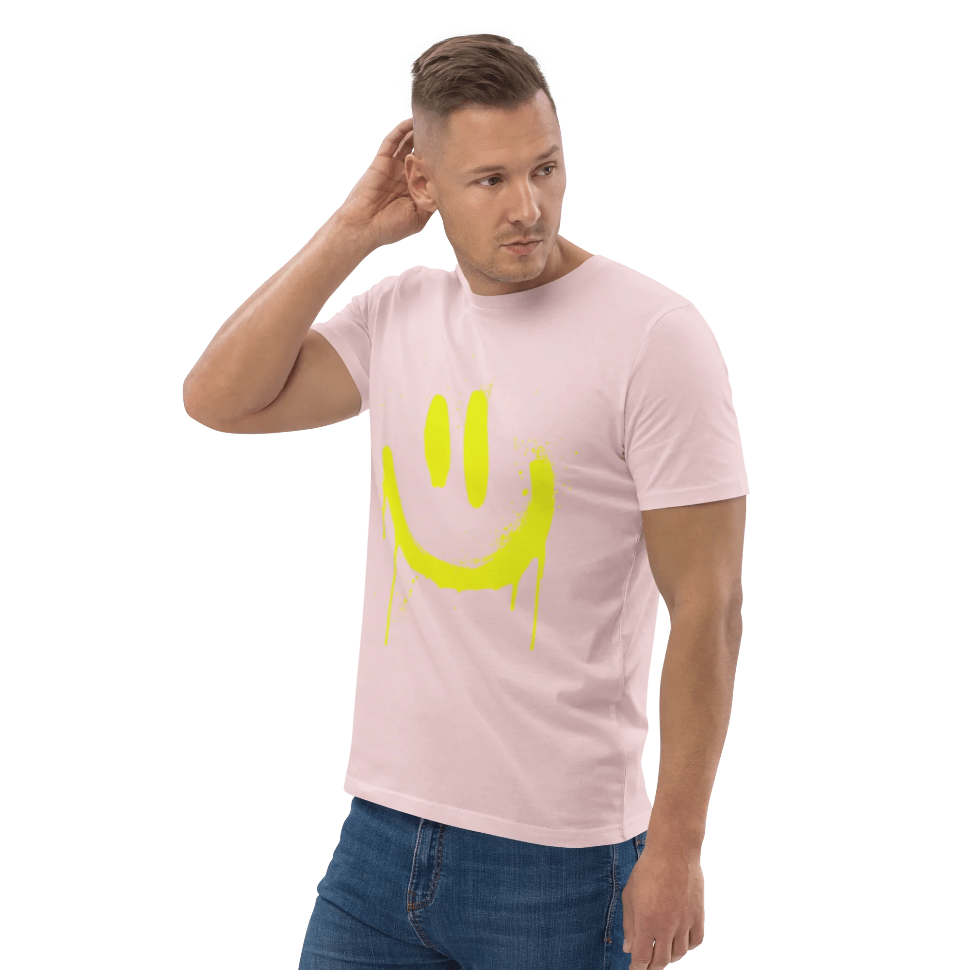 T-Shirt "SMILE", Frontprint - T-Shirt - flyliving