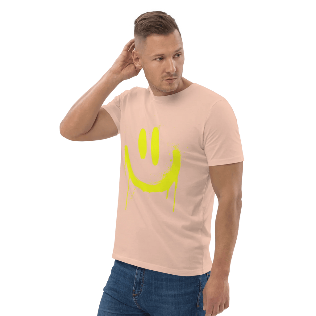 T-Shirt "SMILE", Frontprint - T-Shirt - flyliving