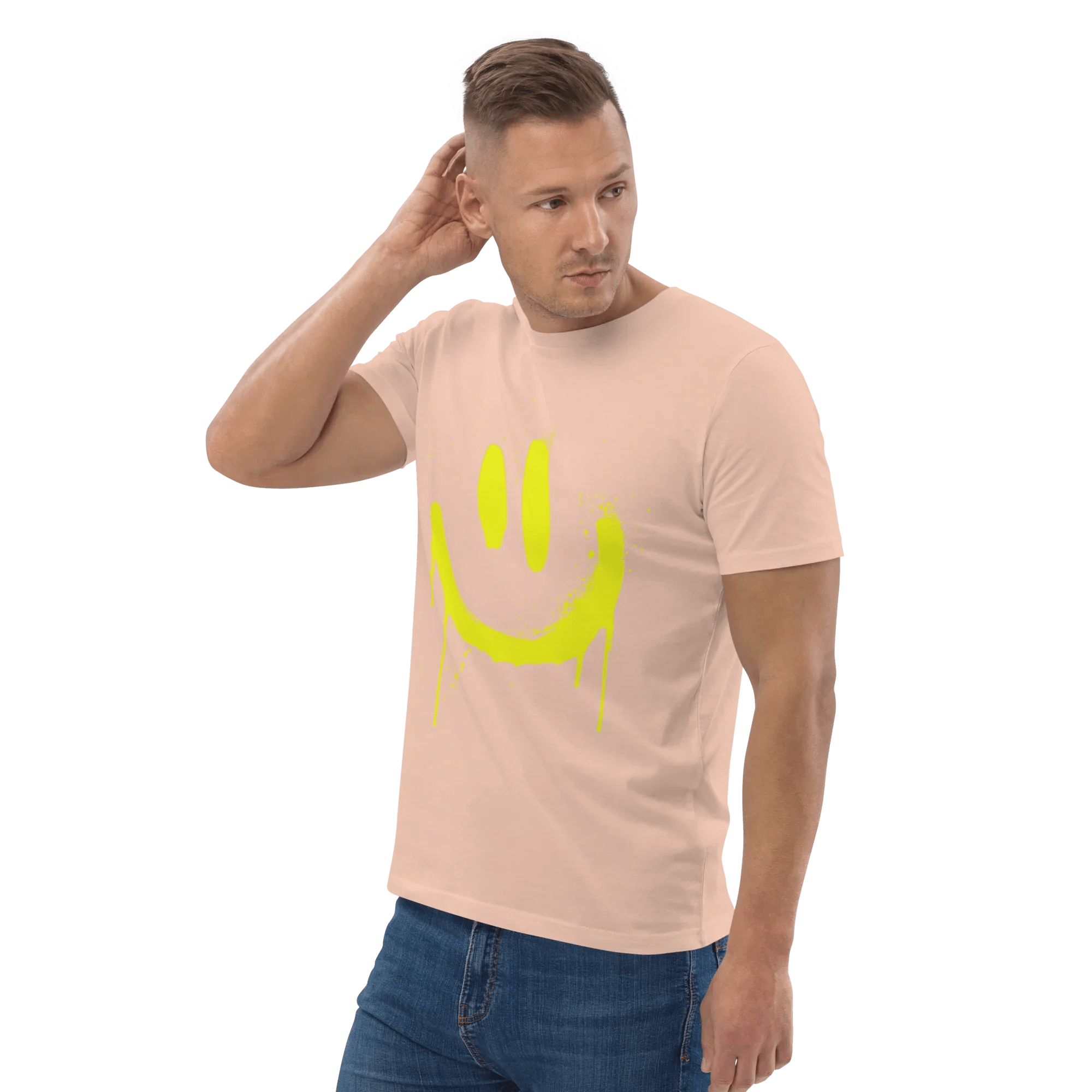 T-Shirt "SMILE", Frontprint - T-Shirt - flyliving