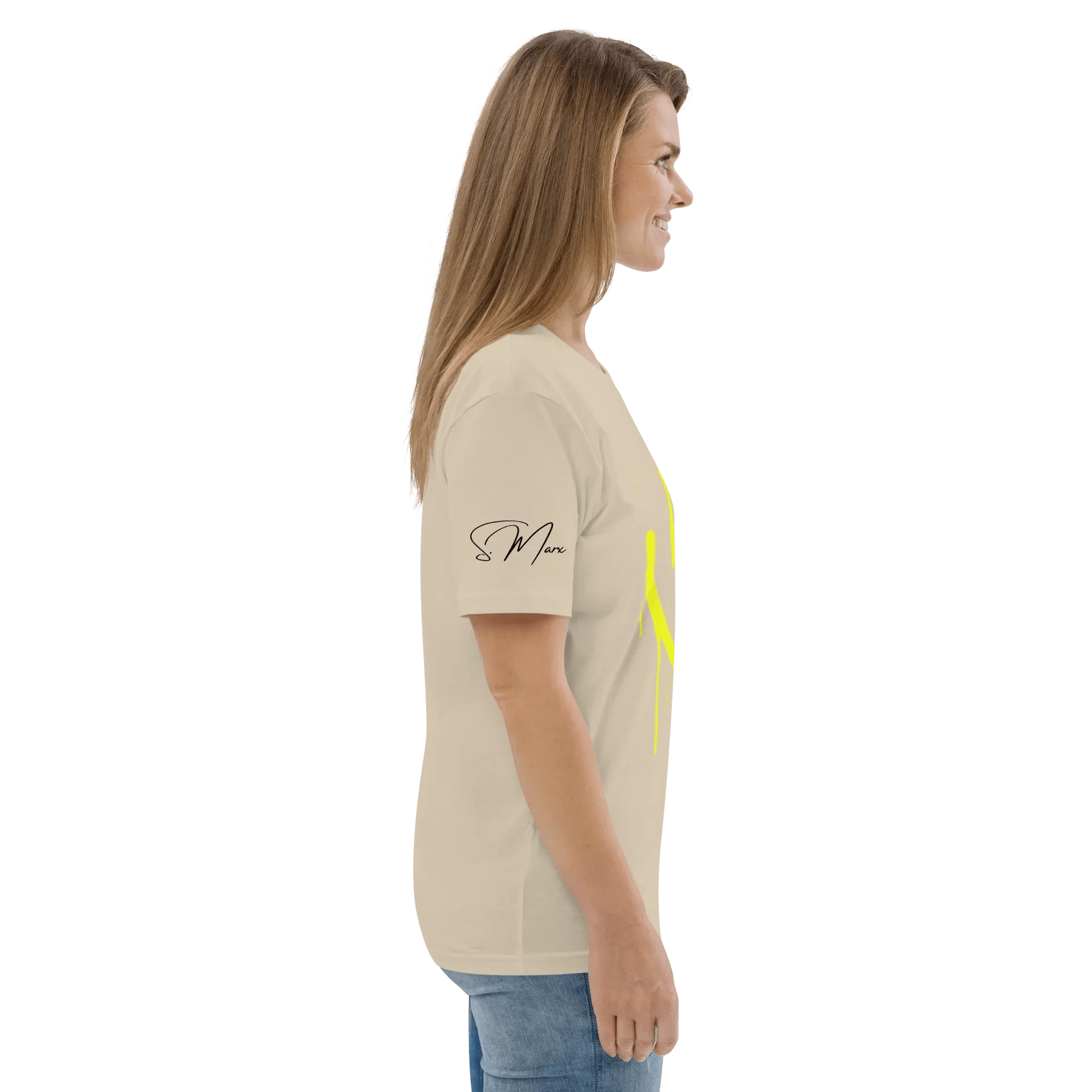 T-Shirt "SMILE", Frontprint - T-Shirt - flyliving