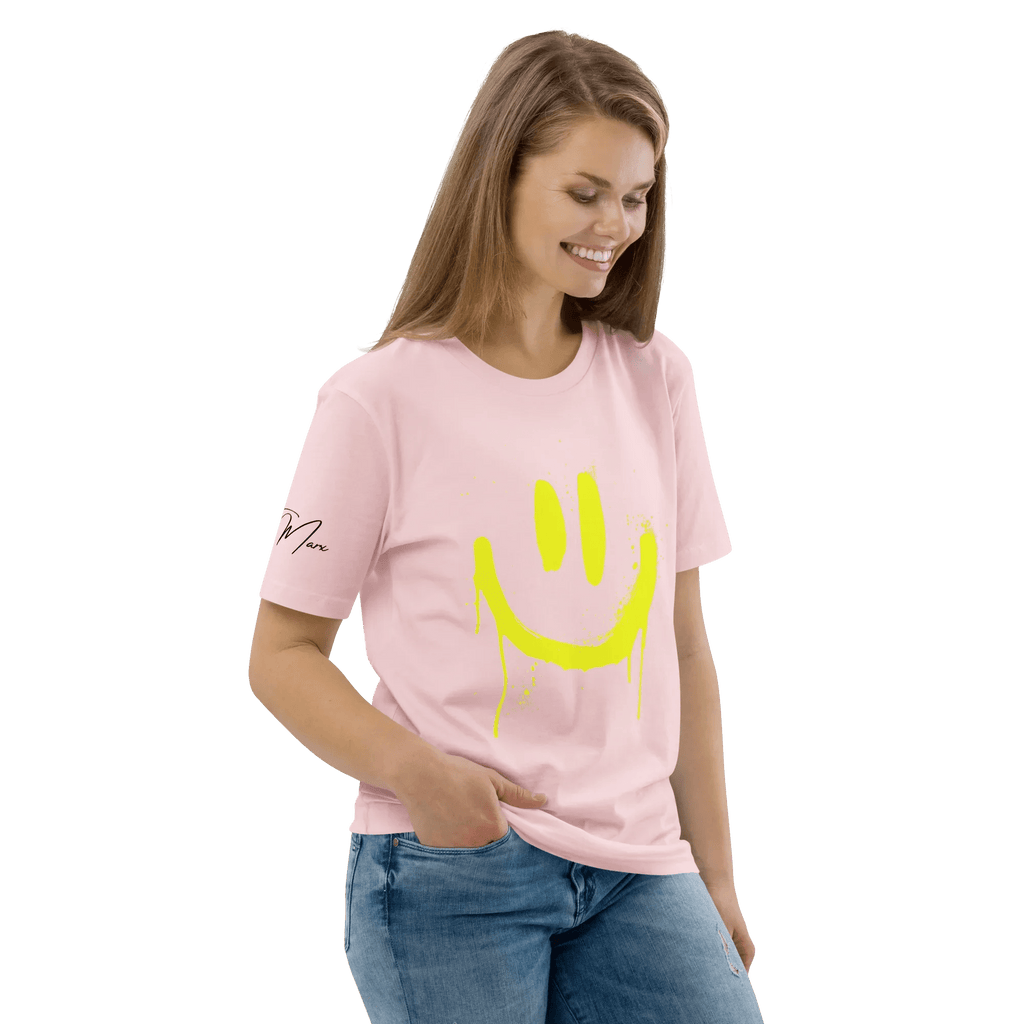 T-Shirt "SMILE", Frontprint - T-Shirt - flyliving