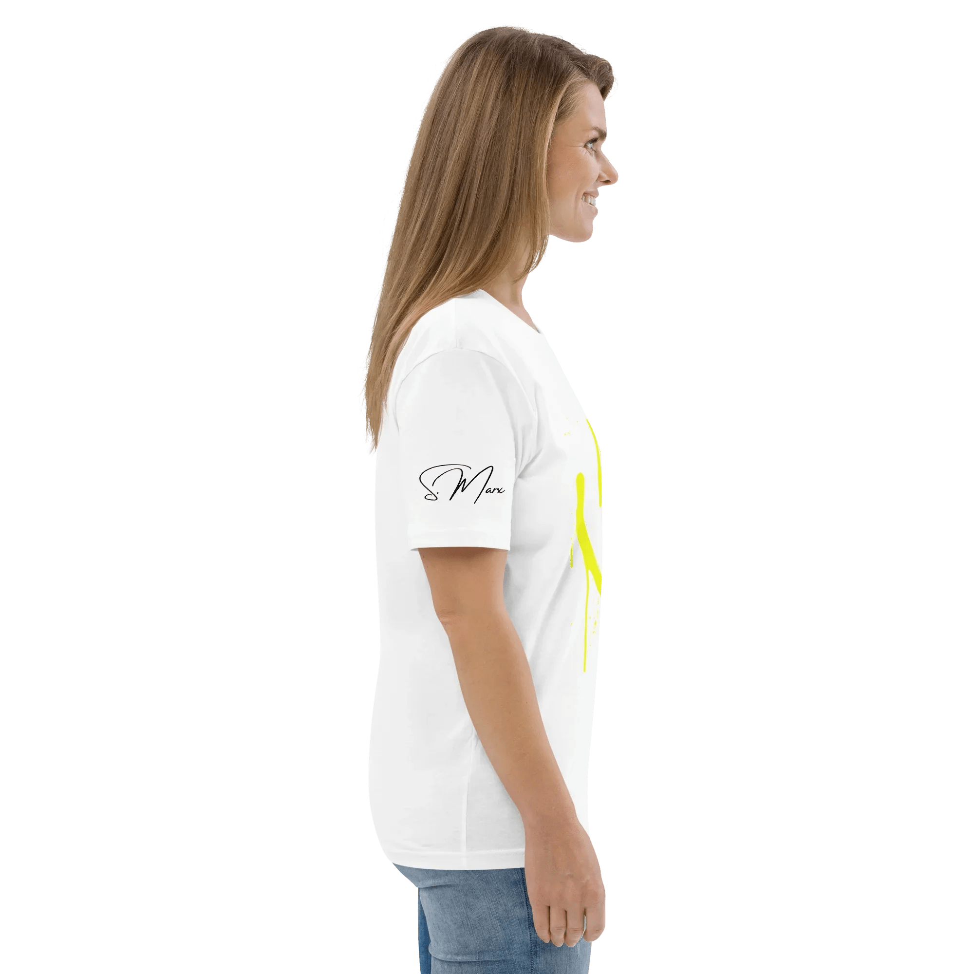 T-Shirt "SMILE", Frontprint - T-Shirt - flyliving