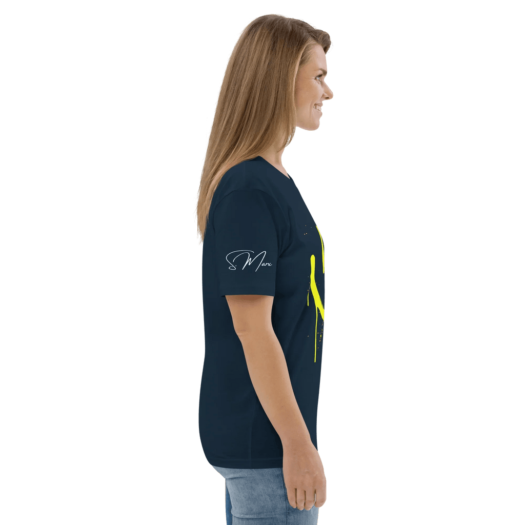 T-Shirt "SMILE", Frontprint - T-Shirt - flyliving