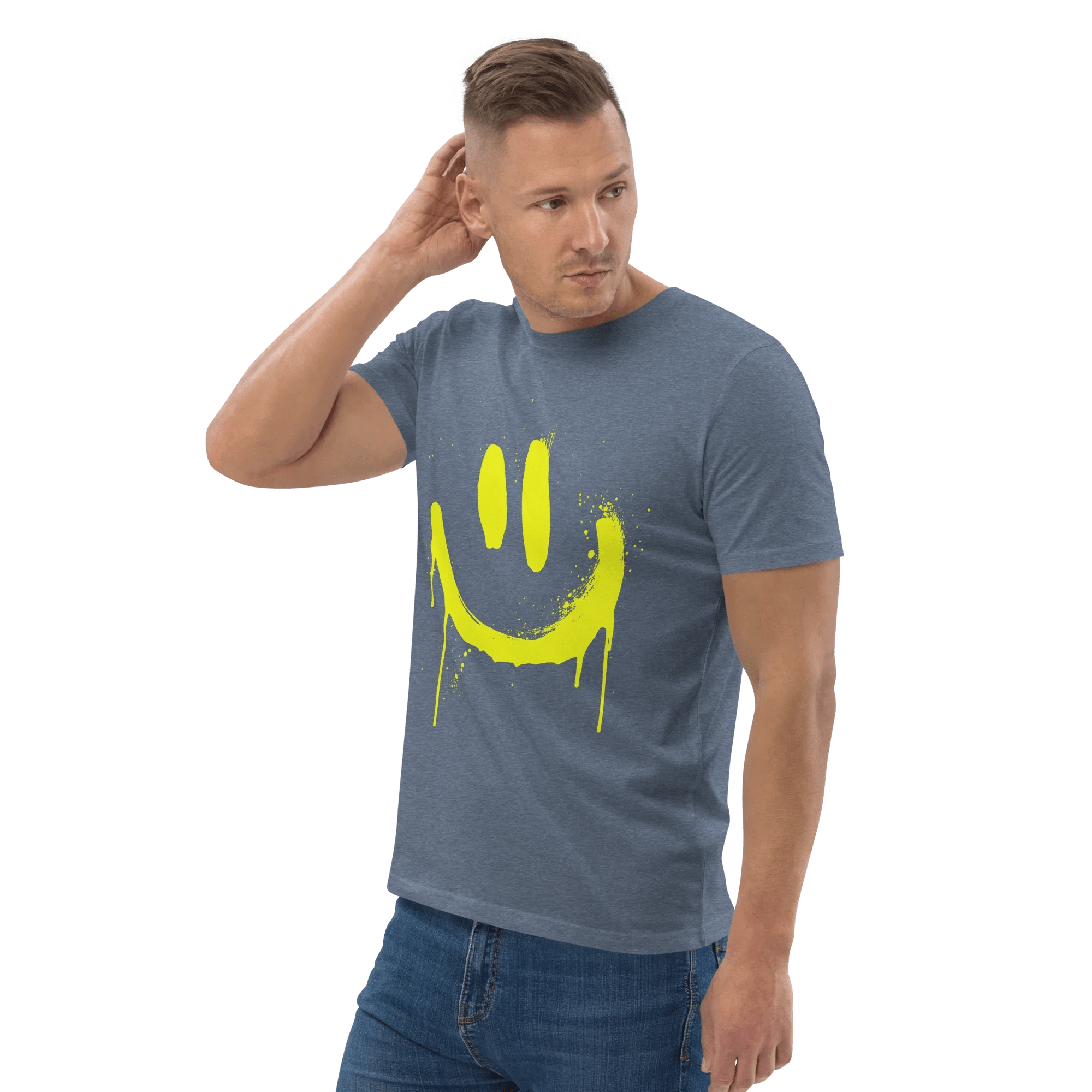 T-Shirt "SMILE", Frontprint - T-Shirt - flyliving