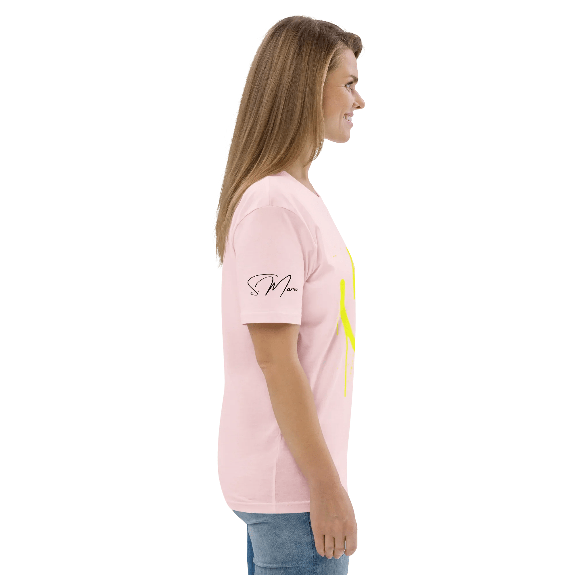 T-Shirt "SMILE", Frontprint - T-Shirt - flyliving