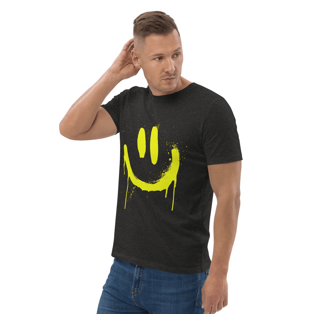 T-Shirt "SMILE", Frontprint - T-Shirt - flyliving