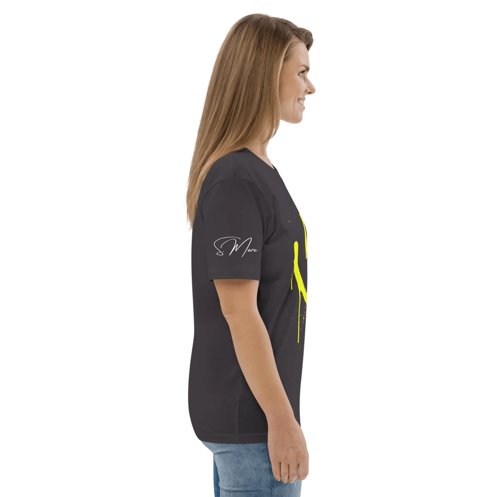 T-Shirt "SMILE", Frontprint - T-Shirt - flyliving
