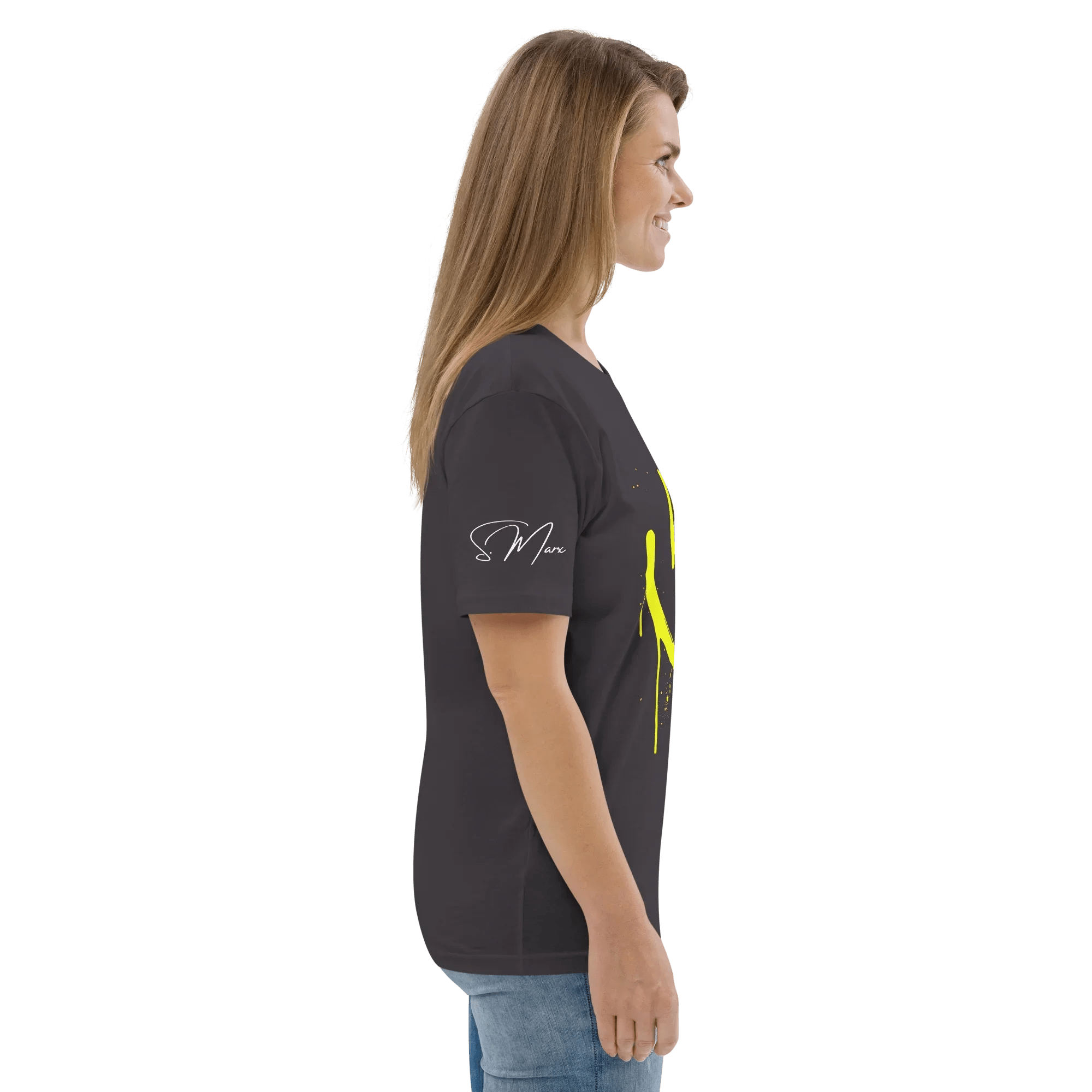 T-Shirt "SMILE", Frontprint - T-Shirt - flyliving