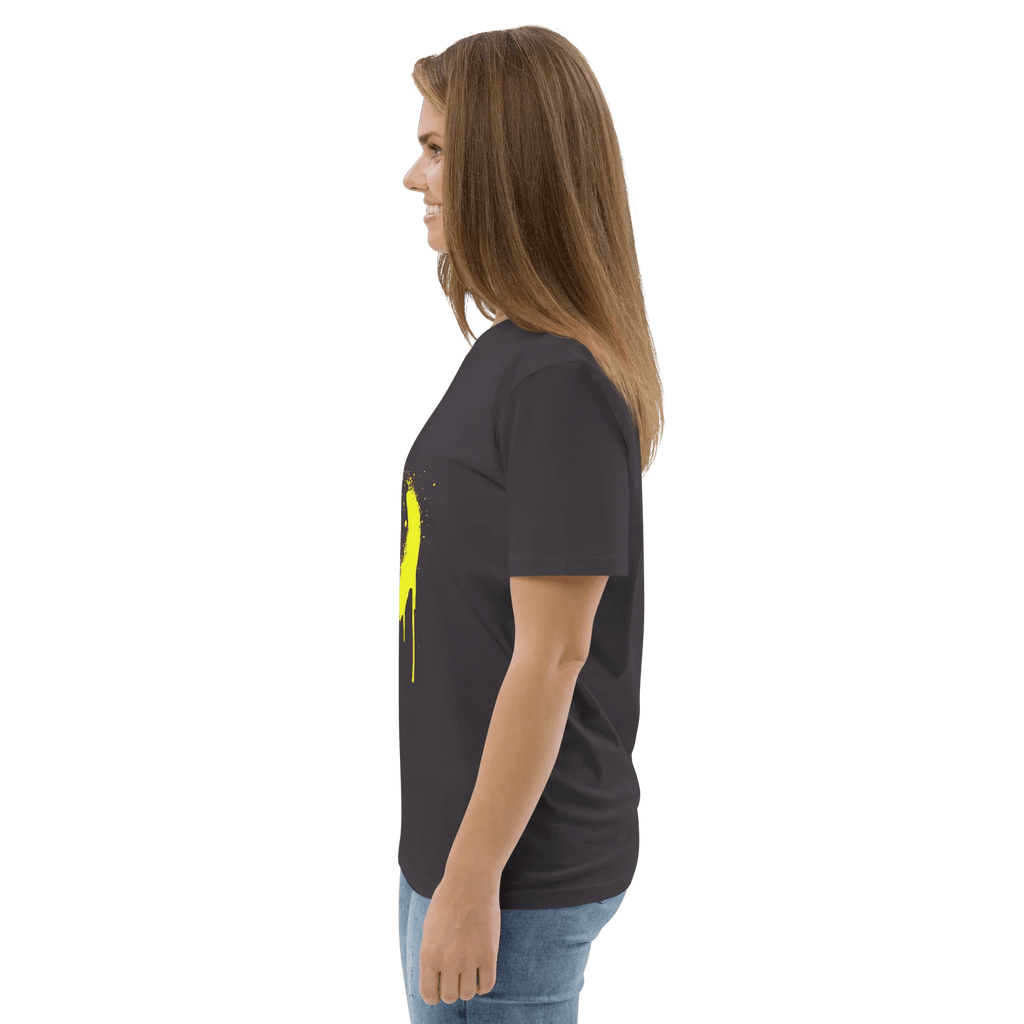 T-Shirt "SMILE", Frontprint - T-Shirt - flyliving