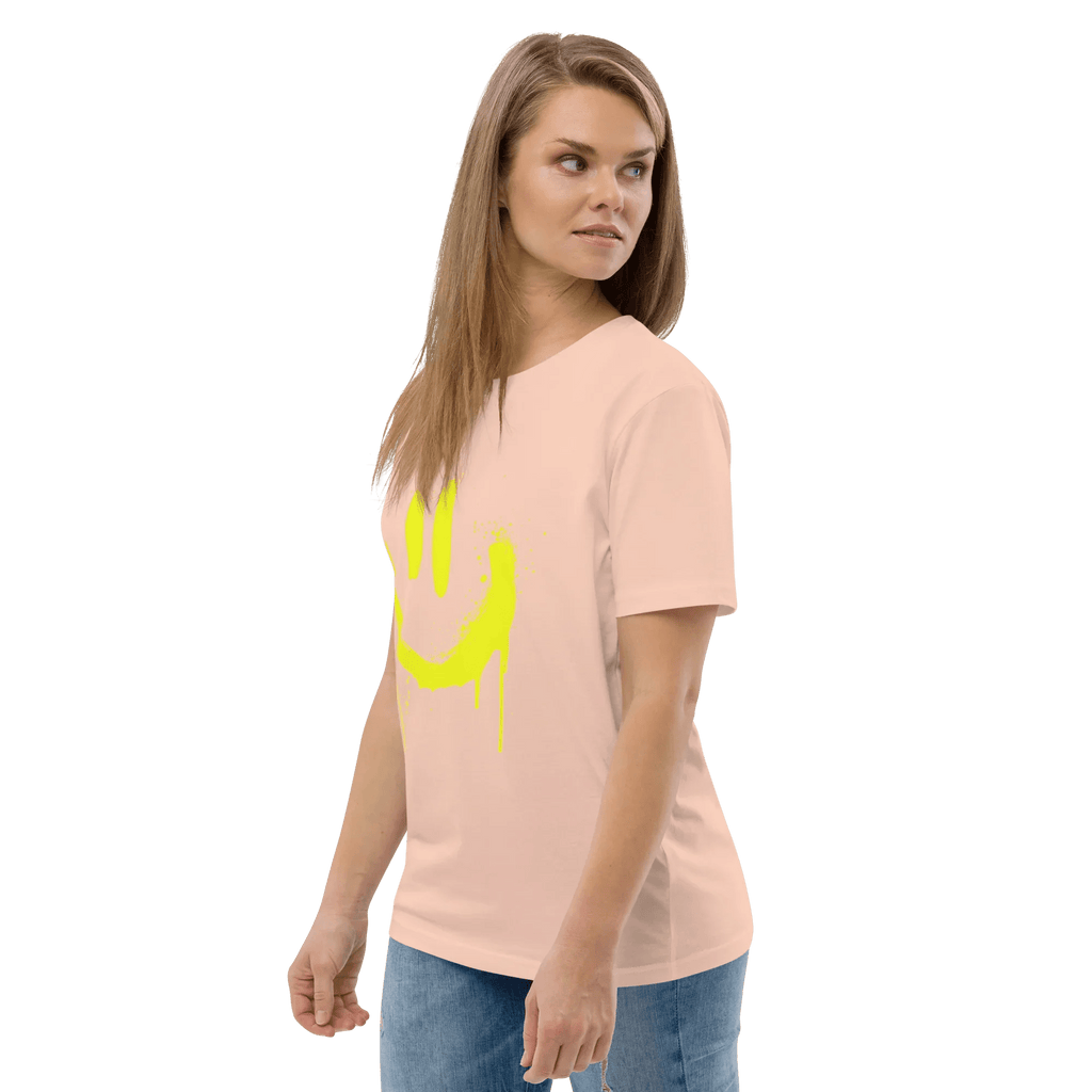T-Shirt "SMILE", Frontprint - T-Shirt - flyliving