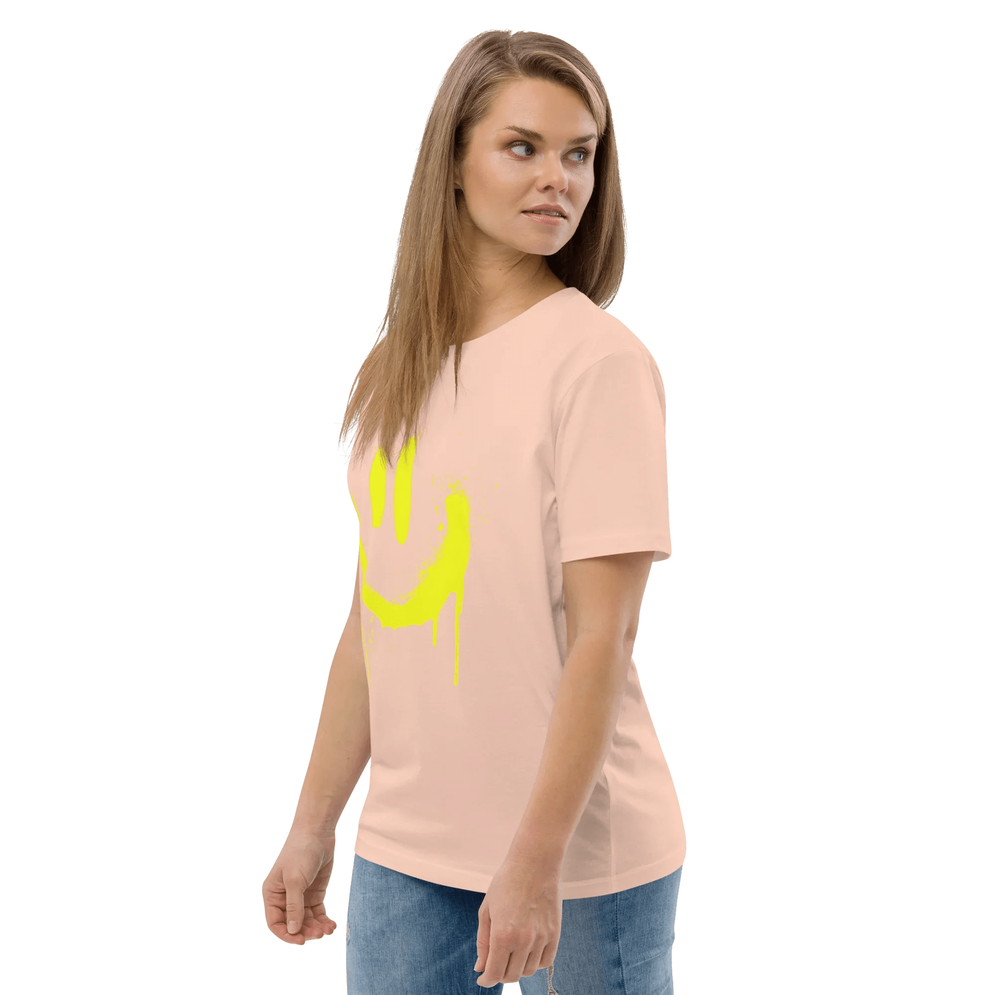 T-Shirt "SMILE", Frontprint - T-Shirt - flyliving
