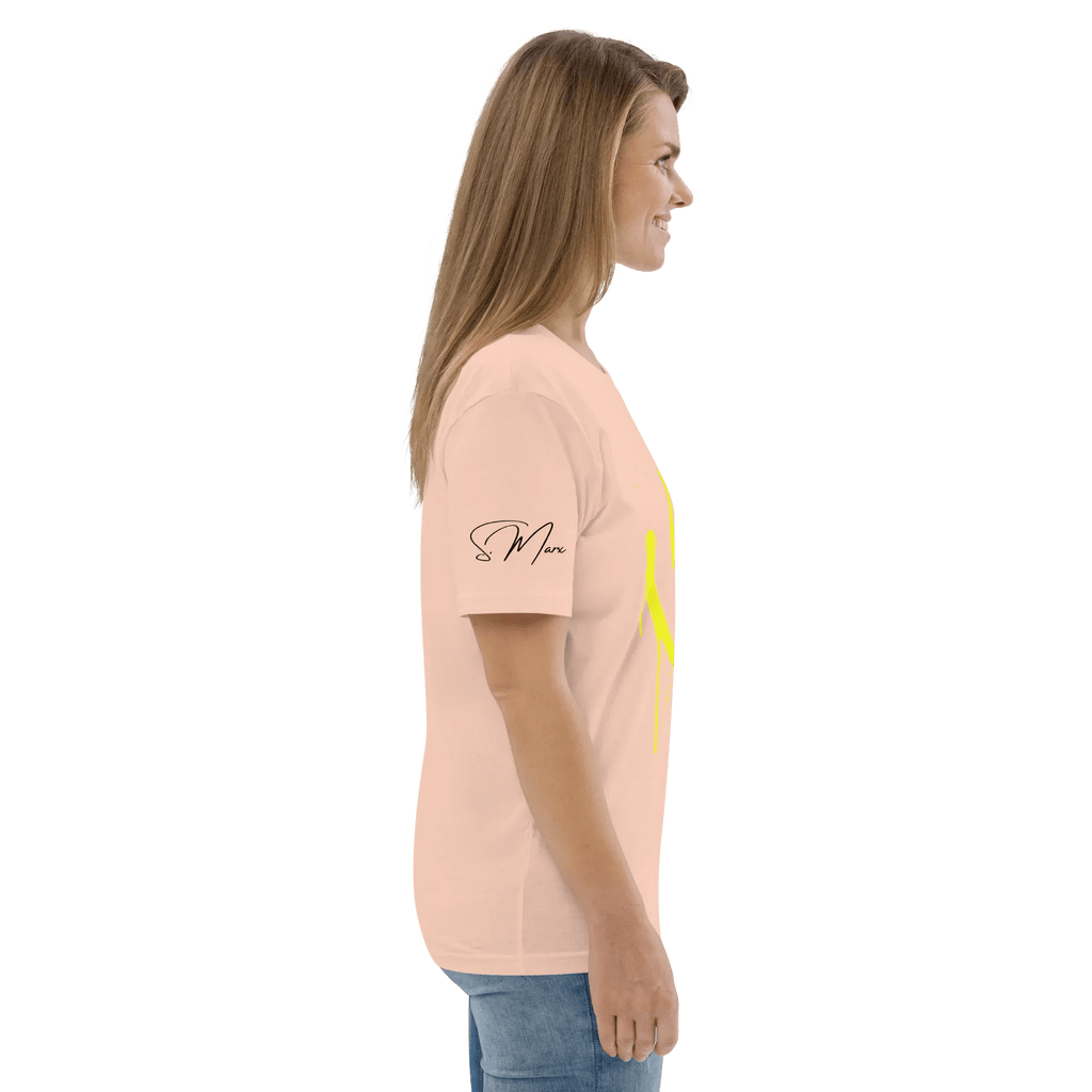 T-Shirt "SMILE", Frontprint - T-Shirt - flyliving