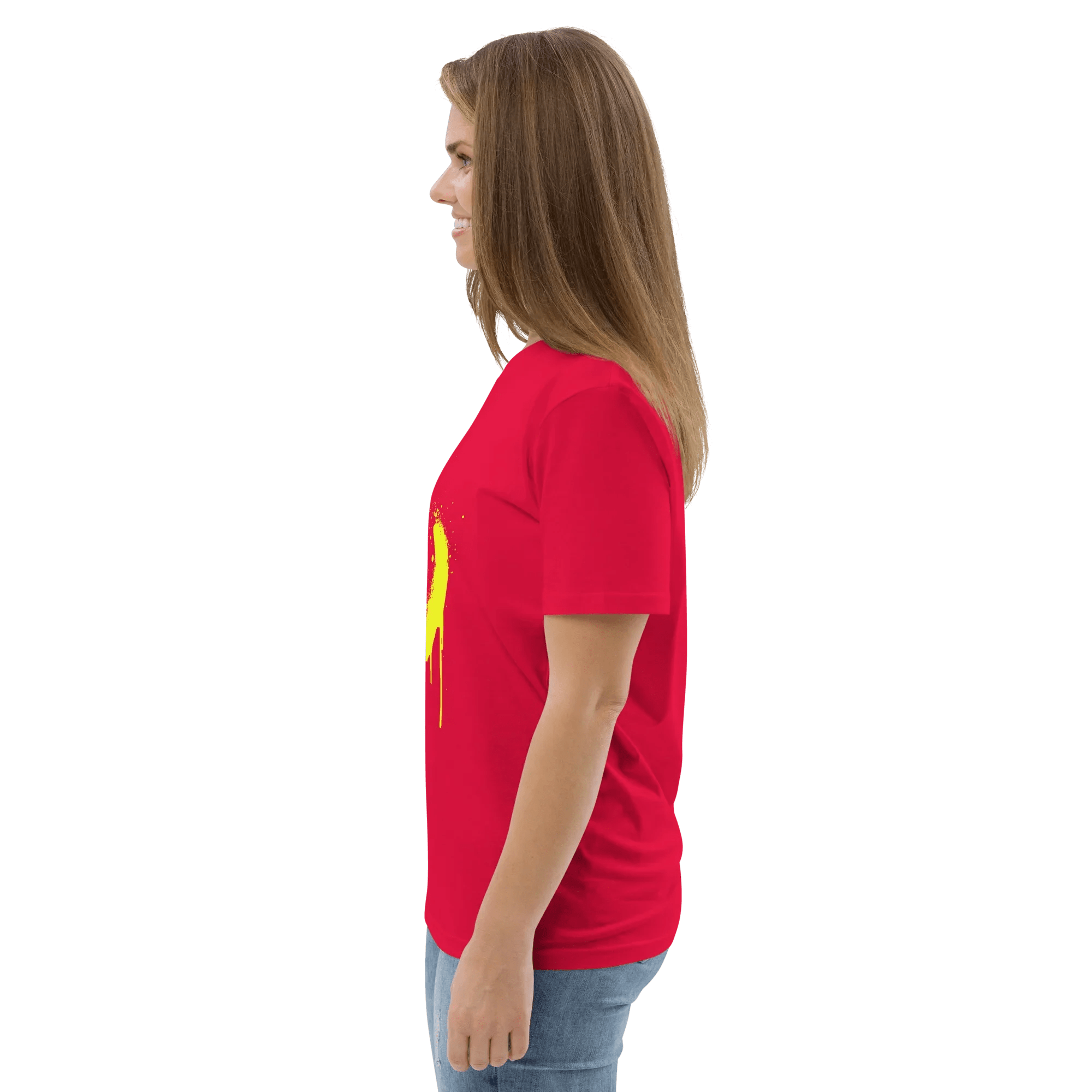 T-Shirt "SMILE", Frontprint - T-Shirt - flyliving