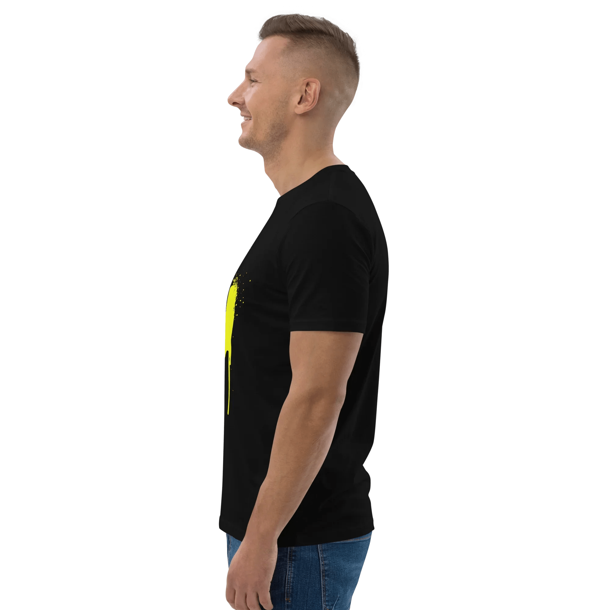 T-Shirt "SMILE", Frontprint - T-Shirt - flyliving