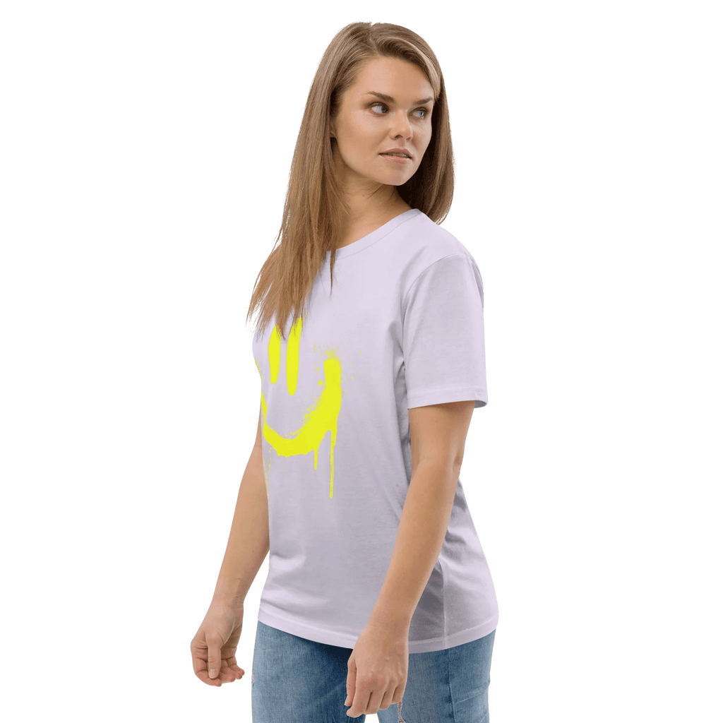 T-Shirt "SMILE", Frontprint - T-Shirt - flyliving