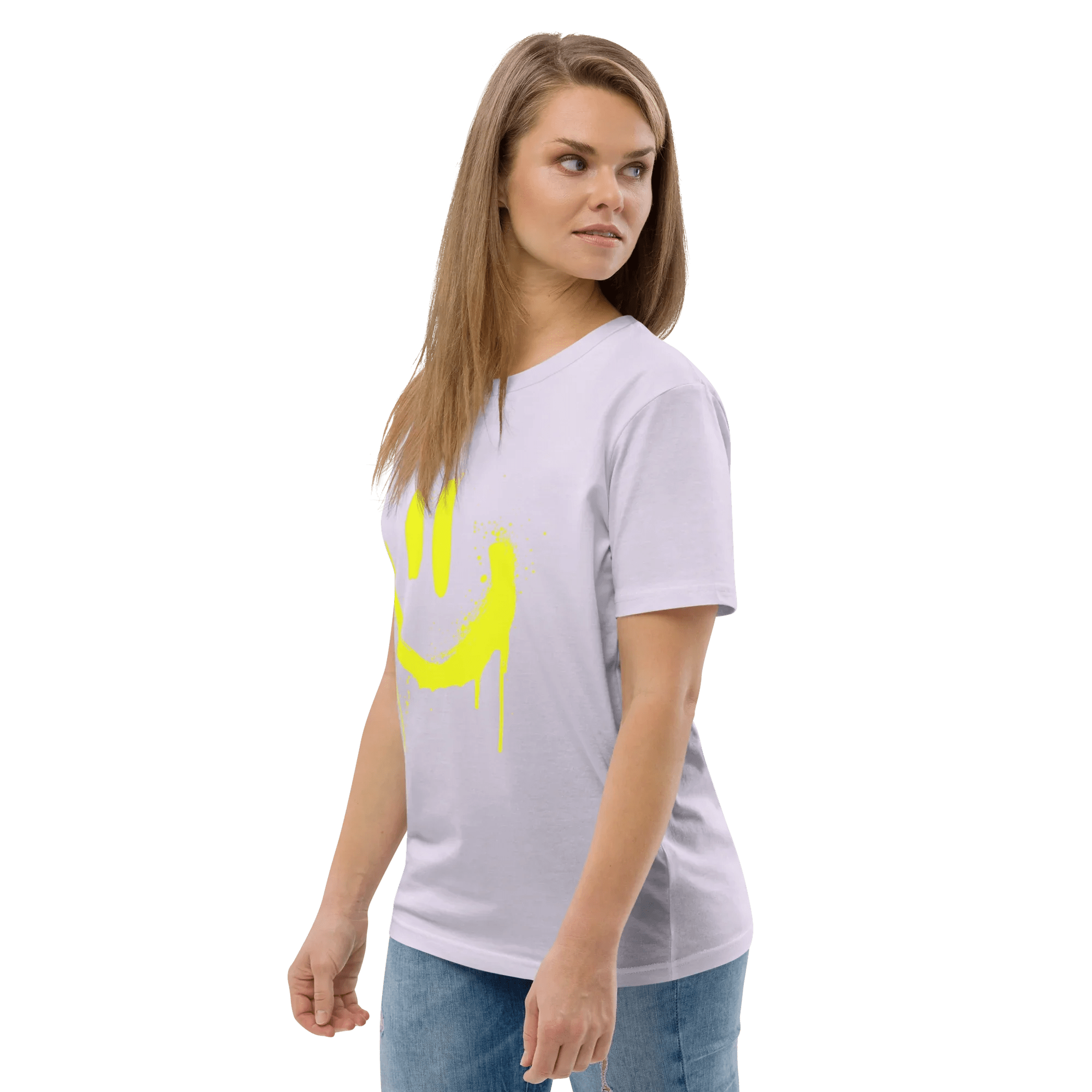 T-Shirt "SMILE", Frontprint - T-Shirt - flyliving