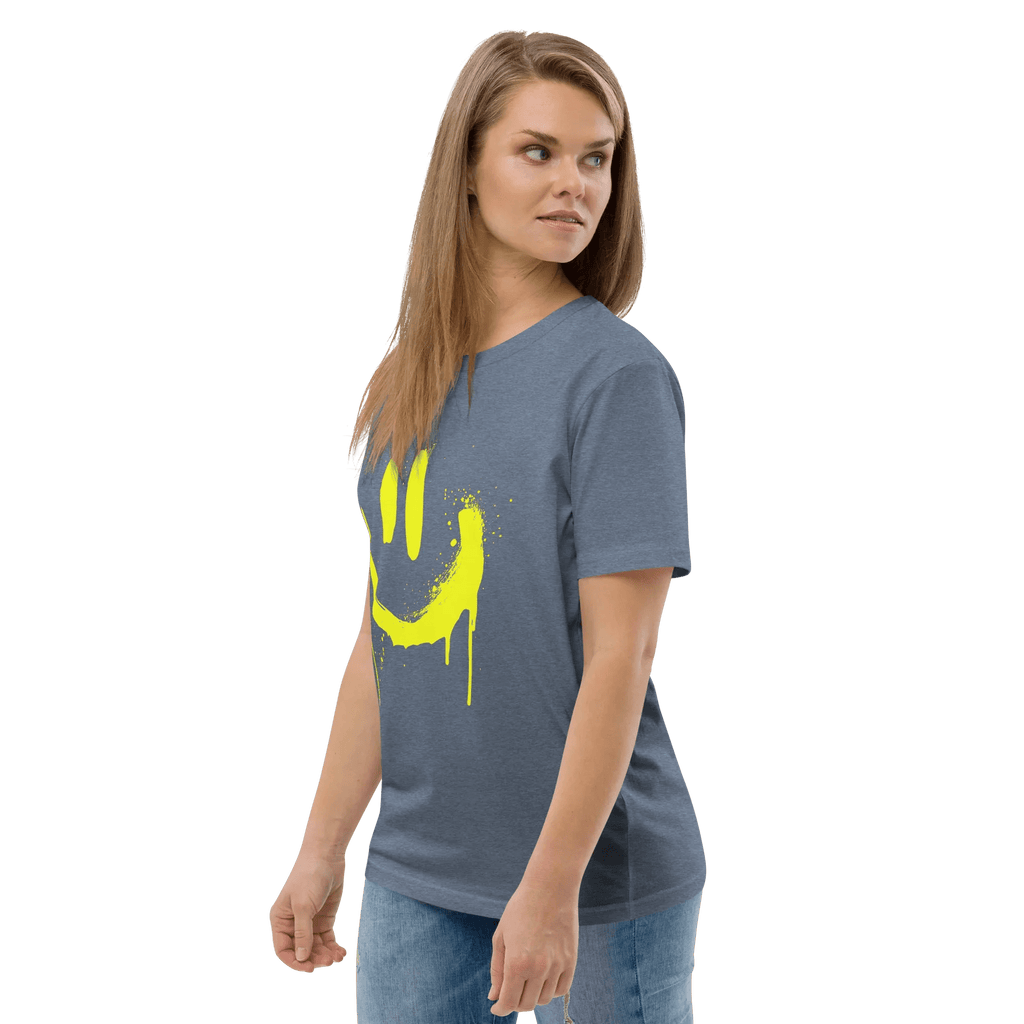 T-Shirt "SMILE", Frontprint - T-Shirt - flyliving
