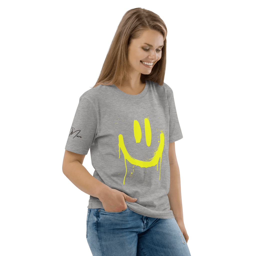 T-Shirt "SMILE", Frontprint - T-Shirt - flyliving