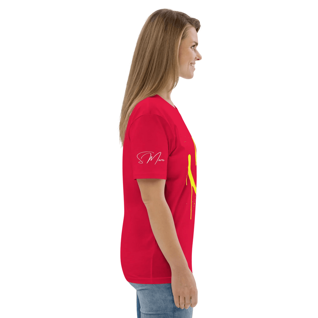 T-Shirt "SMILE", Frontprint - T-Shirt - flyliving