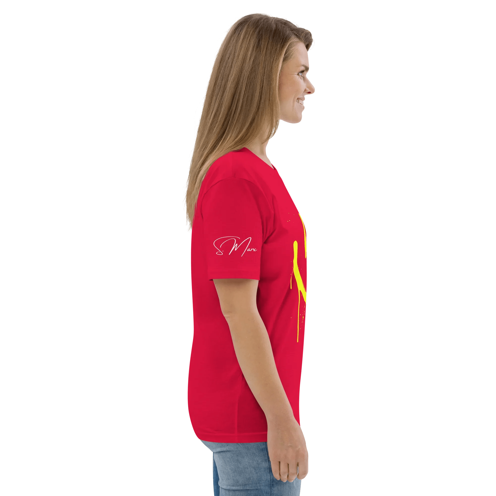 T-Shirt "SMILE", Frontprint - T-Shirt - flyliving