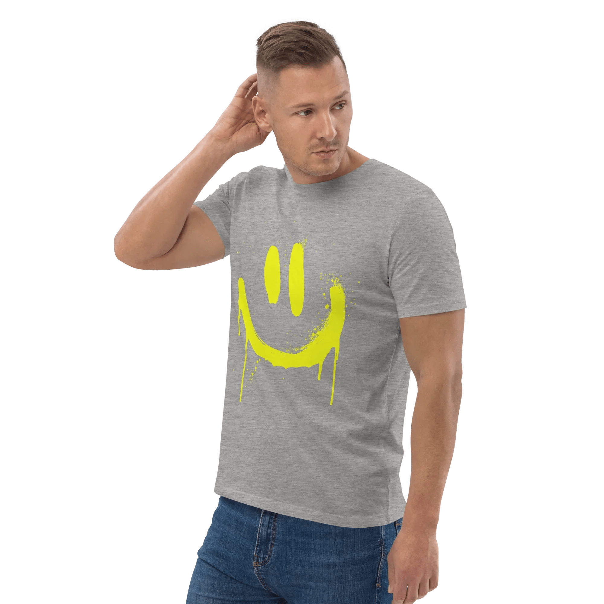 T-Shirt "SMILE", Frontprint - T-Shirt - flyliving