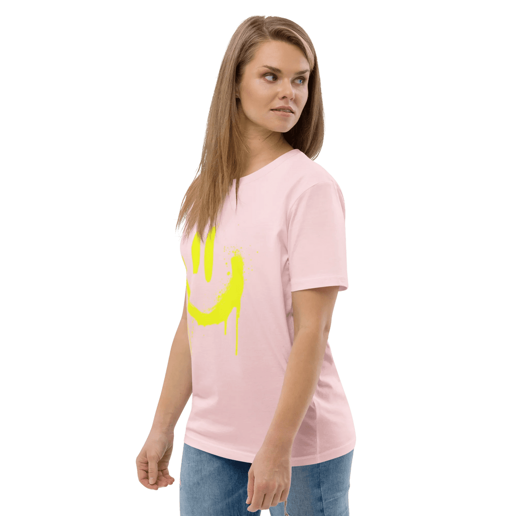 T-Shirt "SMILE", Frontprint - T-Shirt - flyliving