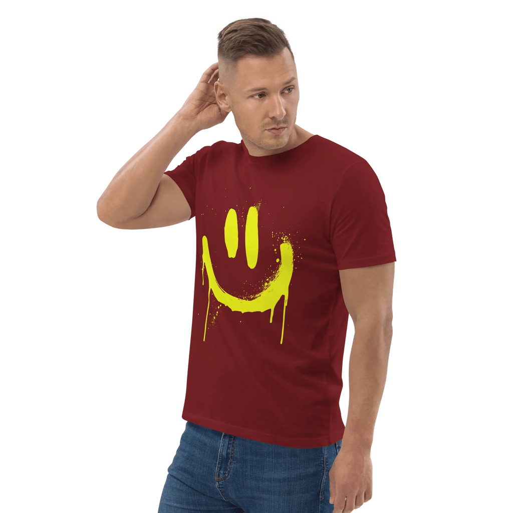 T-Shirt "SMILE", Frontprint - T-Shirt - flyliving